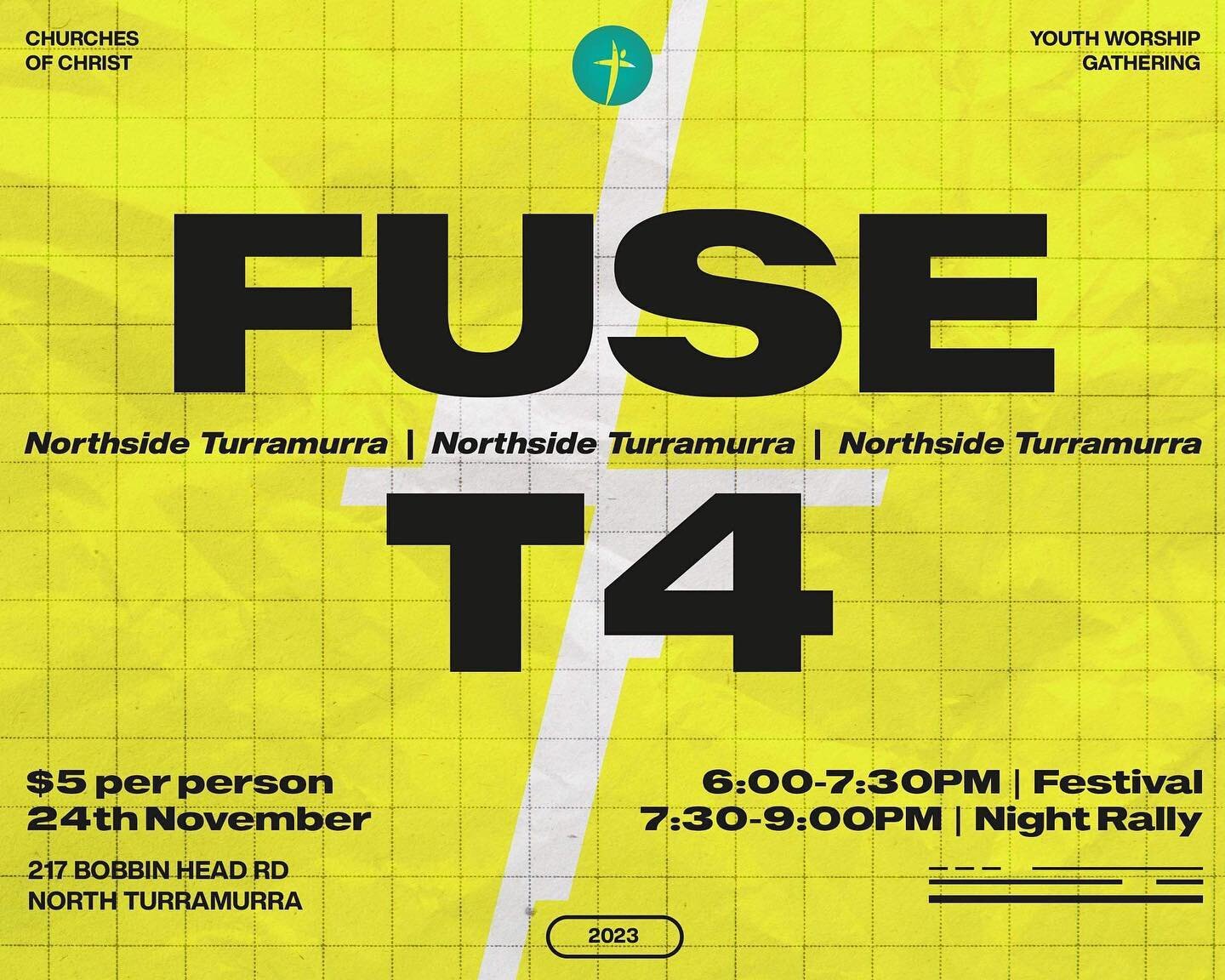 Misfits will be joining everyone at FUSE t4 tonight! Thanks to Tina and her team at @northsidechurchau for organising. Excited to see everyone there