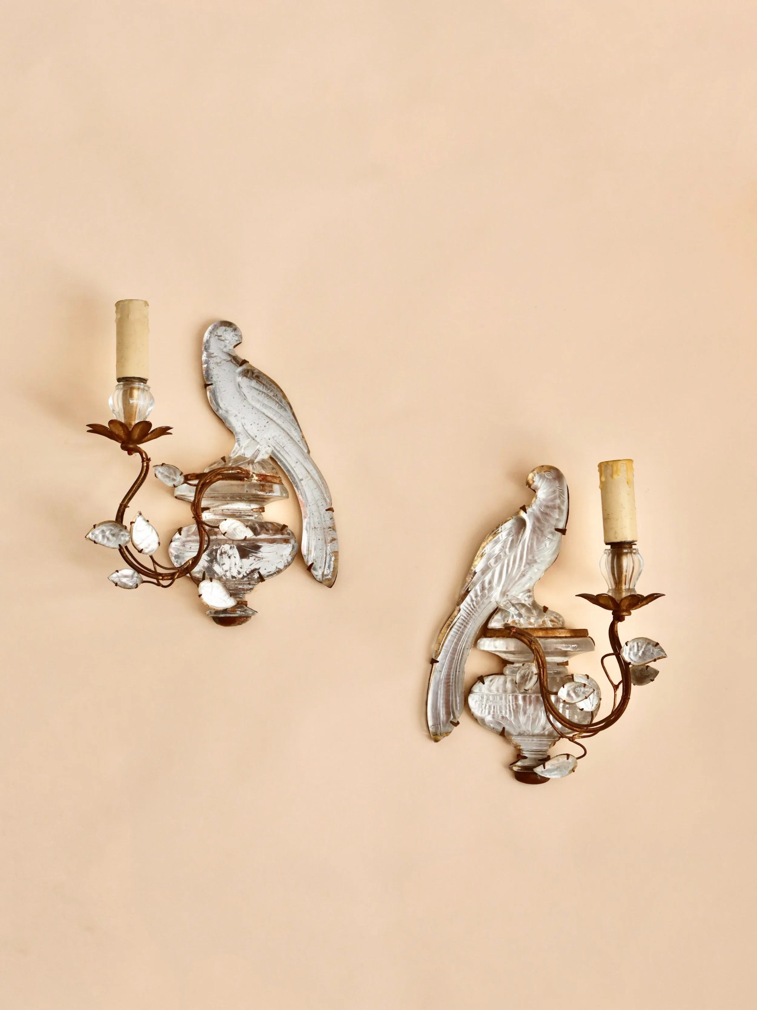 SOLD Pair of Maison Baguès Sconces