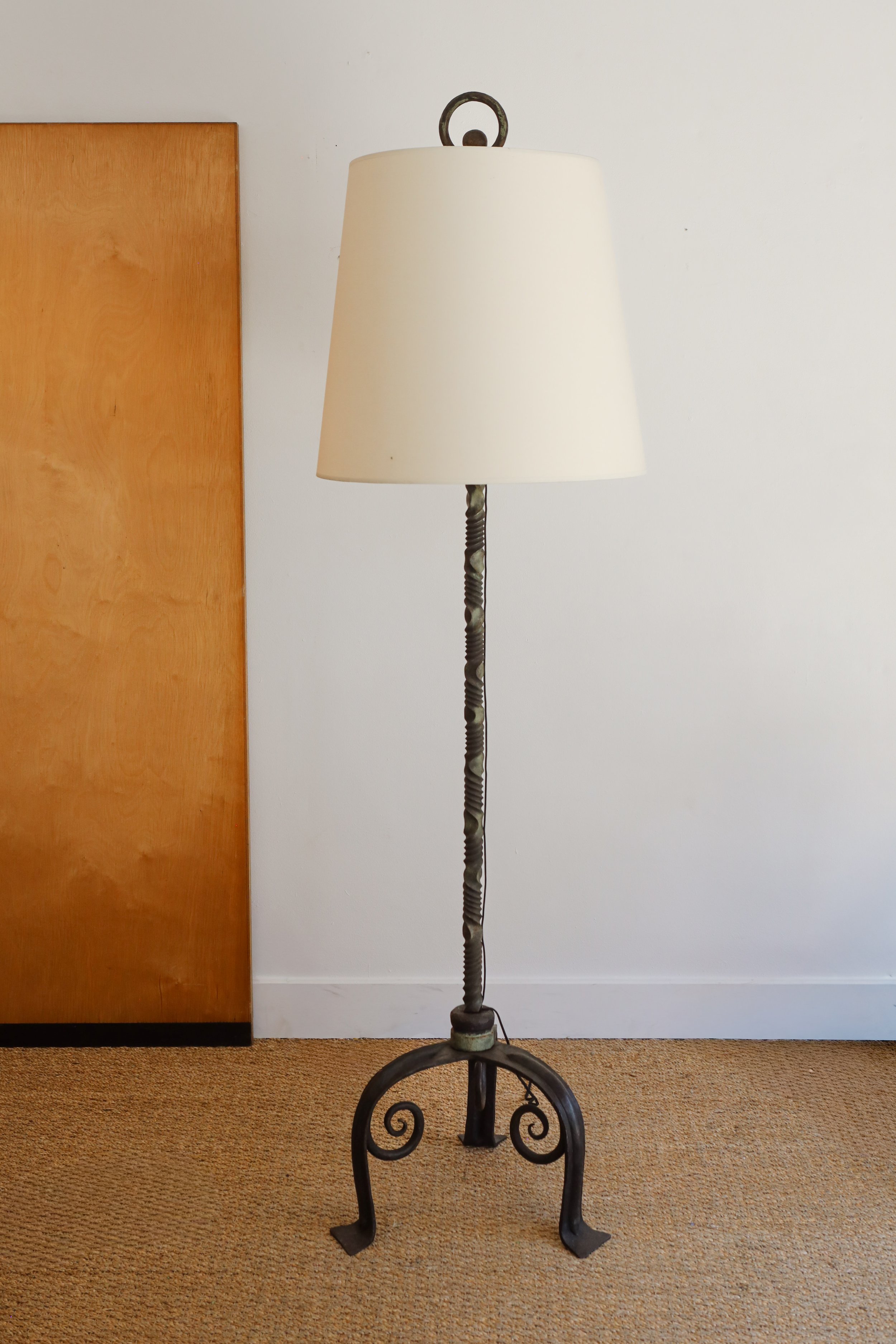 Wrought Iron Floor Lamp