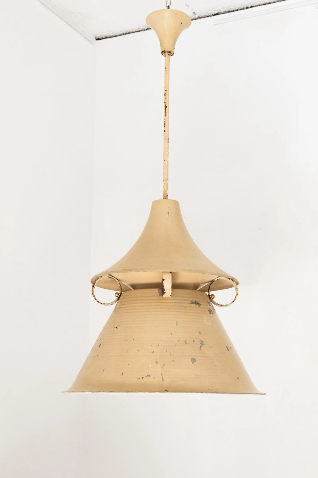 Spun-metal Ceiling Lights