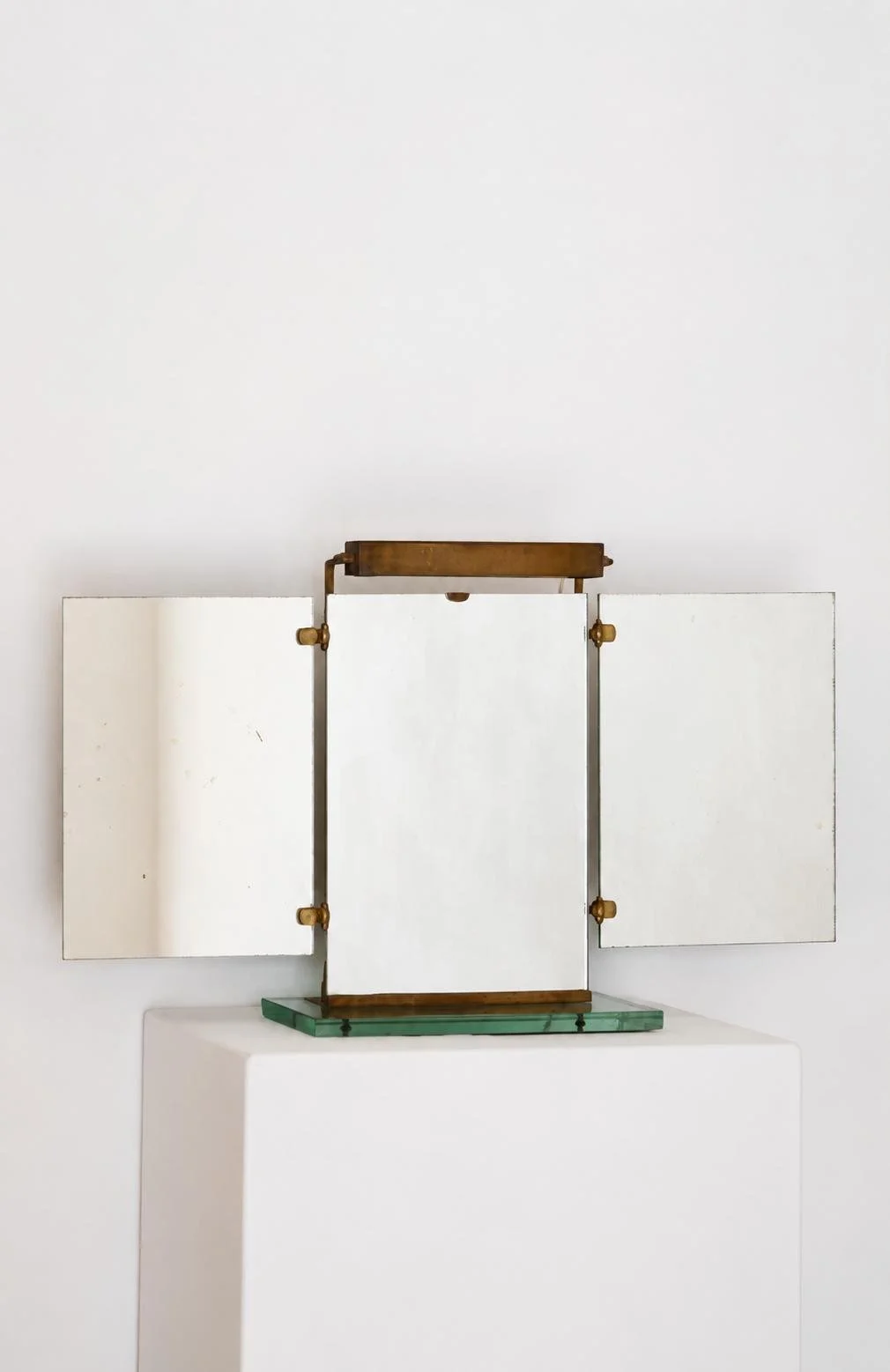 Illuminated Brot Paris Triptych Mirror