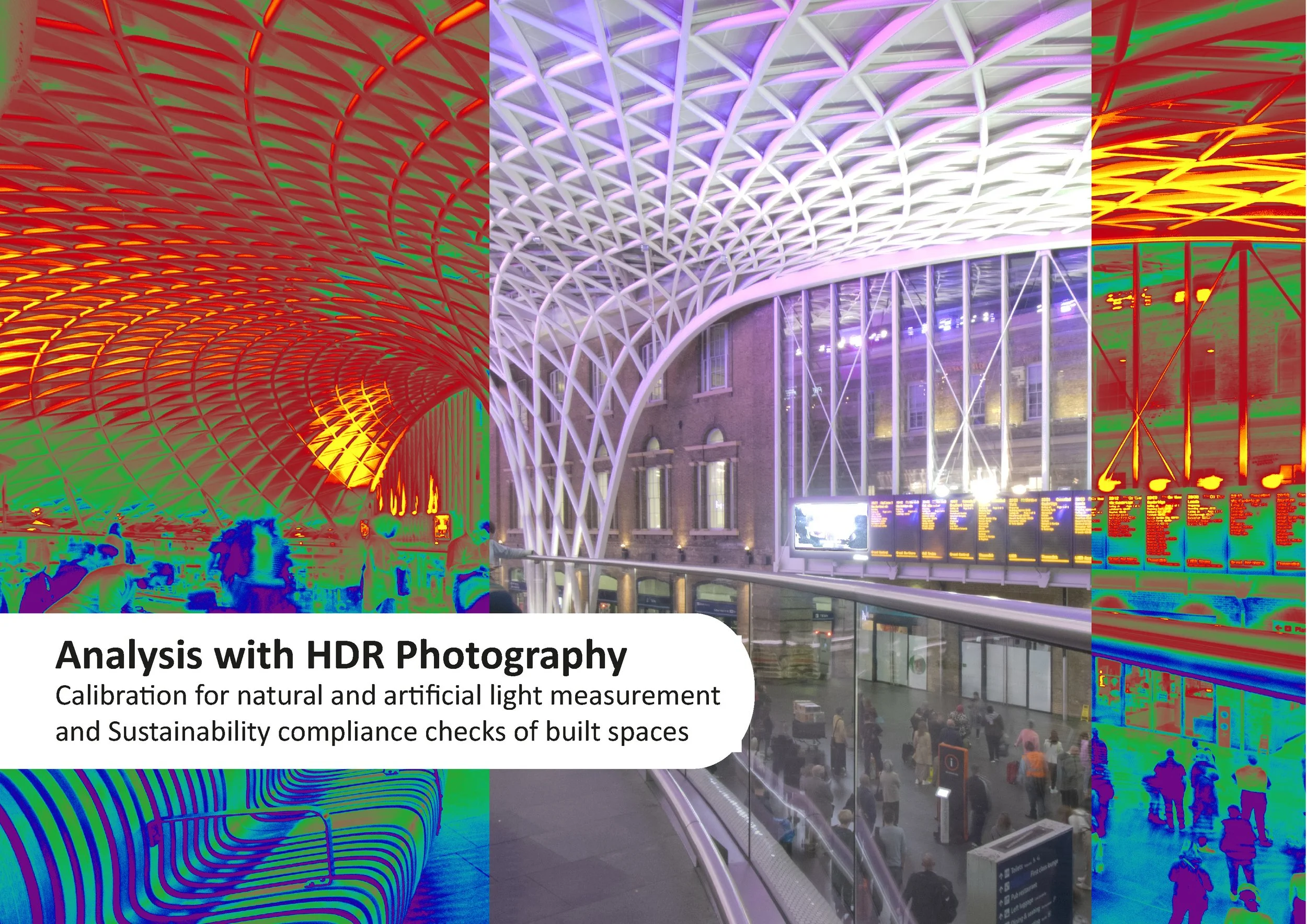 Workflow for  indoors Light levels measurements 