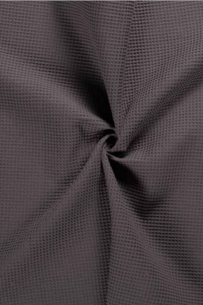 organic cotton waffle fabric