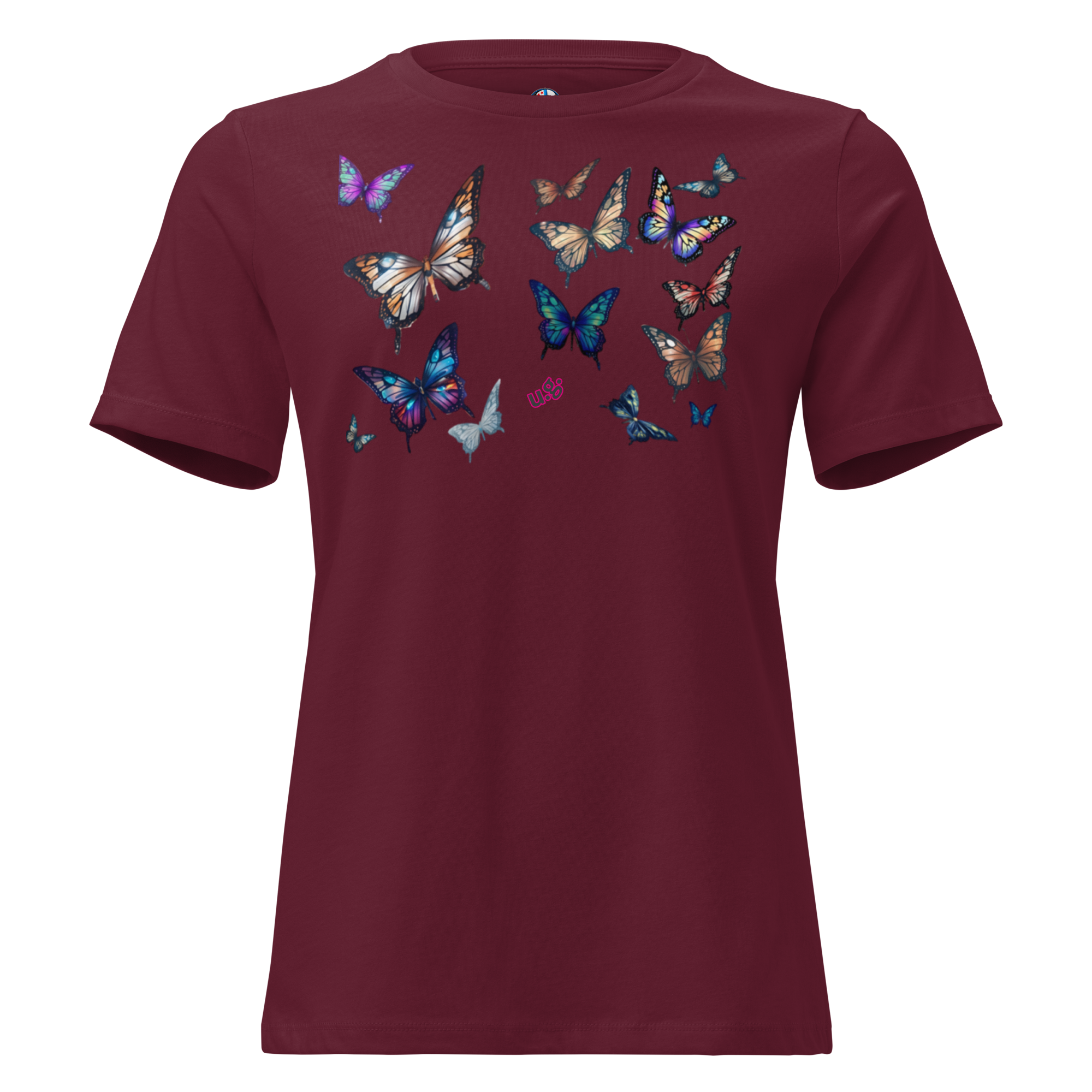 womens-relaxed-t-shirt-maroon-front-69f646bcb90ba.png