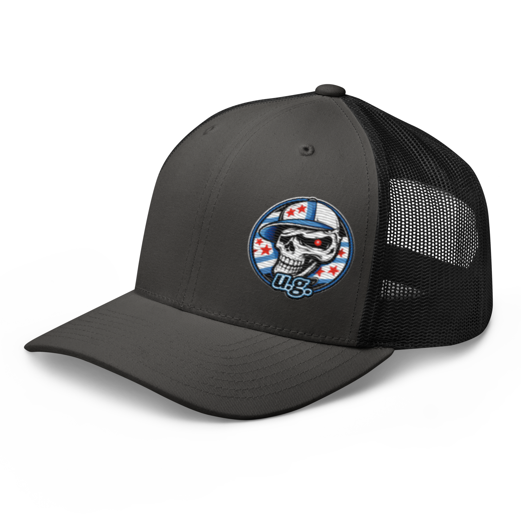 retro-trucker-hat-charcoal-black-left-front-69f6868313090.png