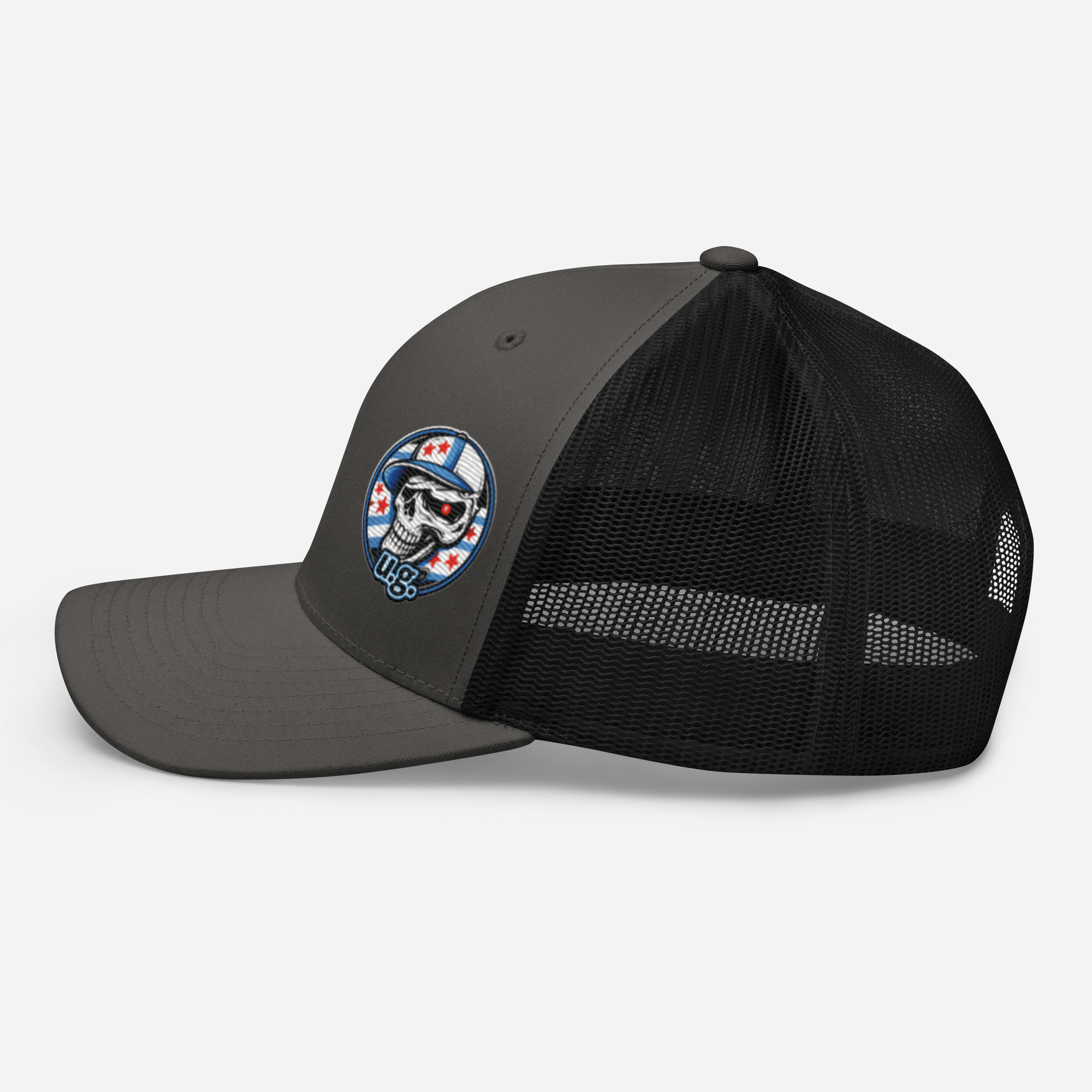 retro-trucker-hat-charcoal-black-left-69f686831739a.png