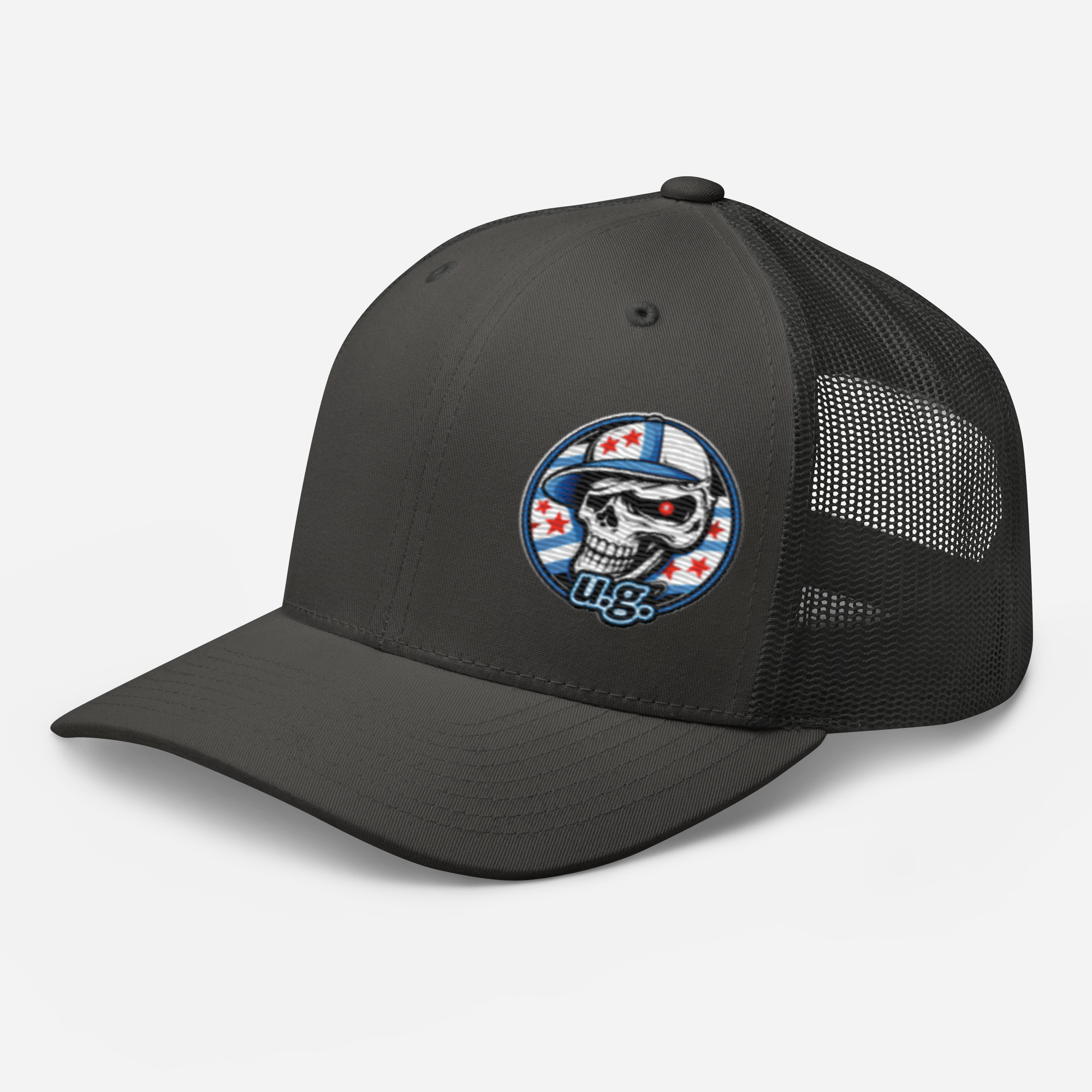 retro-trucker-hat-charcoal-left-front-69f68683185a3.png