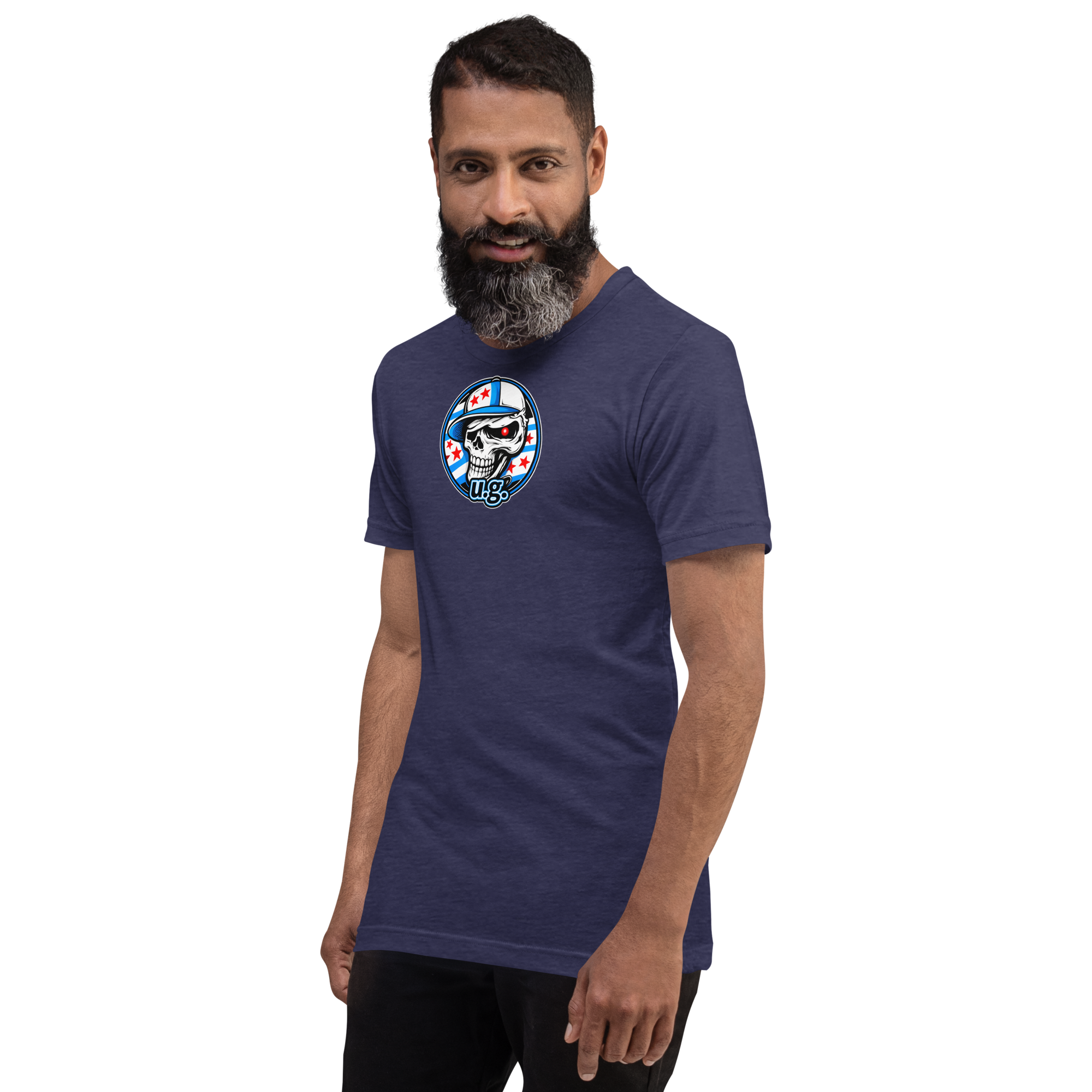 unisex-staple-t-shirt-heather-midnight-navy-left-front-69f6a079139da.png