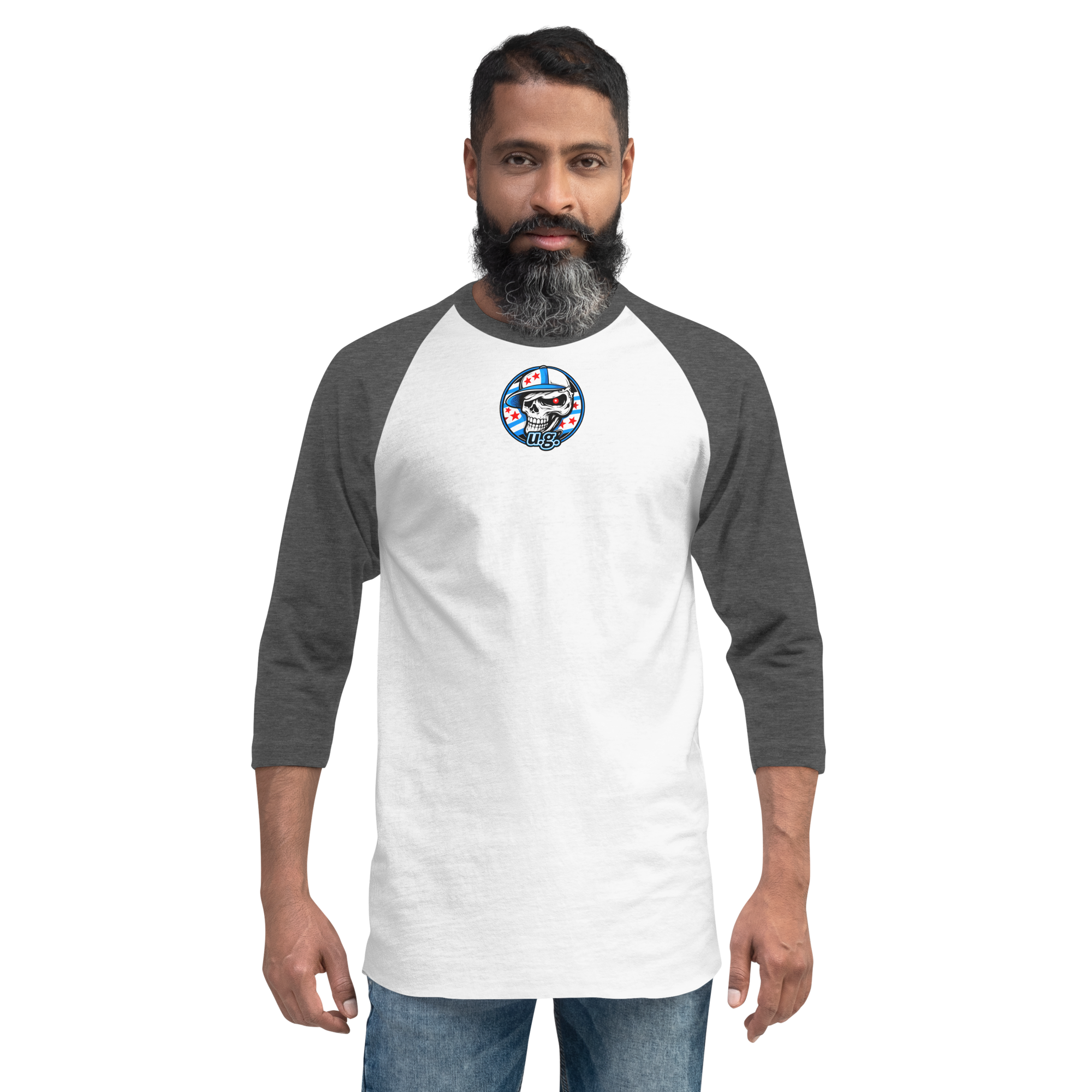 unisex-34-sleeve-raglan-shirt-white-heather-charcoal-front-69f6a61eceaa5.png
