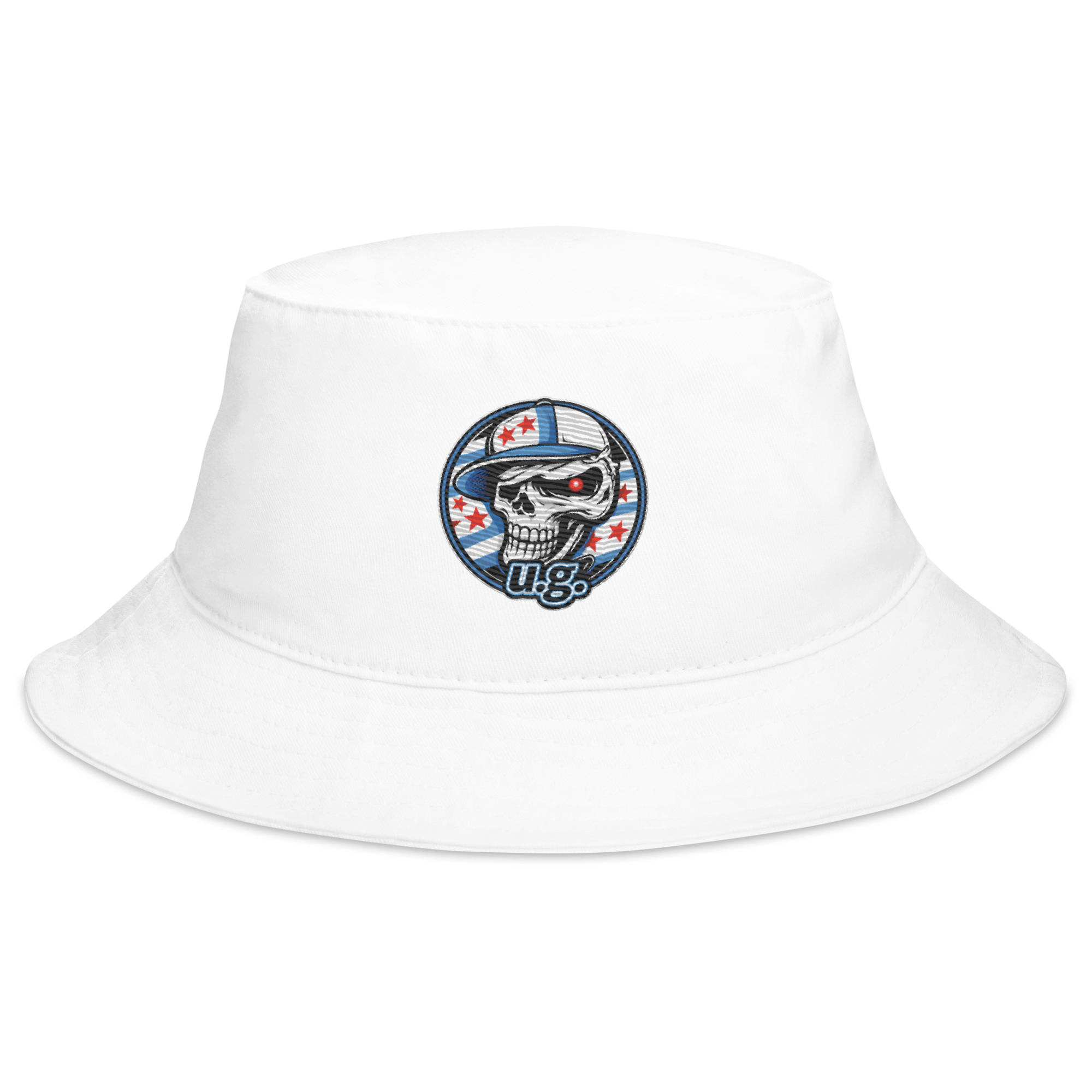 bucket-hat-i-big-accessories-bx003-white-front-69f8b79c2c2e5.png