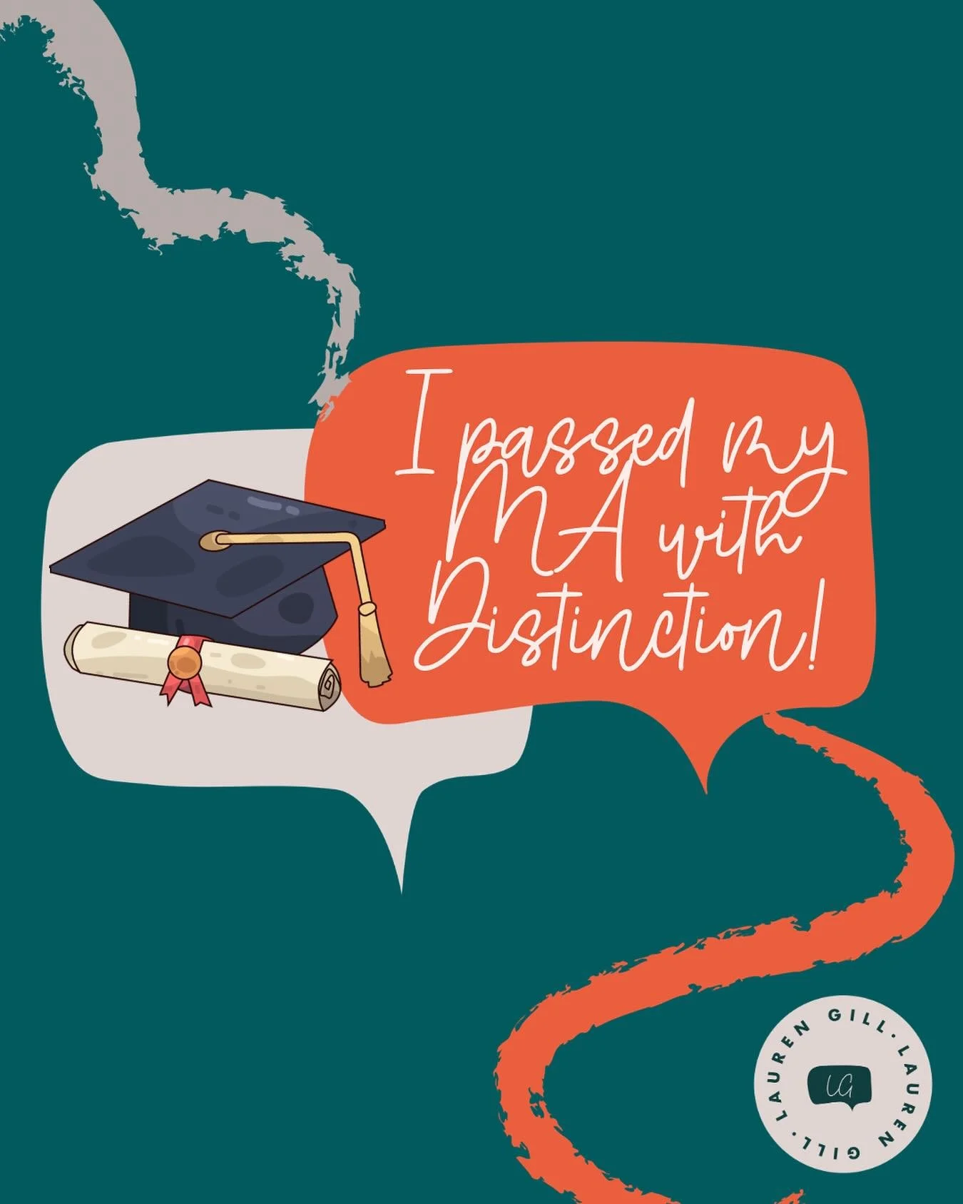 I&rsquo;m extremely proud to have passed my MA Translation with Distinction! 👩&zwj;🎓🥳 it&rsquo;s been three years of hard work, studying part time alongside work and family commitments - so it feels like even more of an achievement ❤️