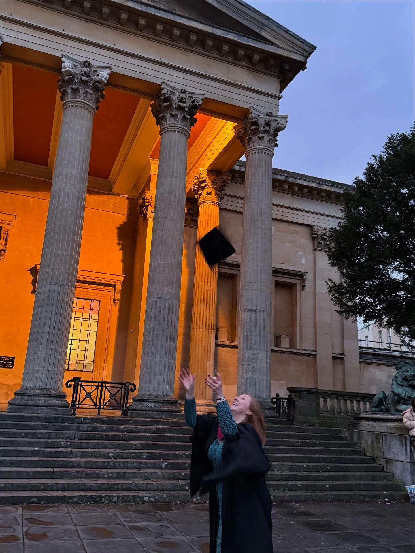 The most special day graduating @universityofbristol this week with a Distinction in my Masters in Italian to English Translation!