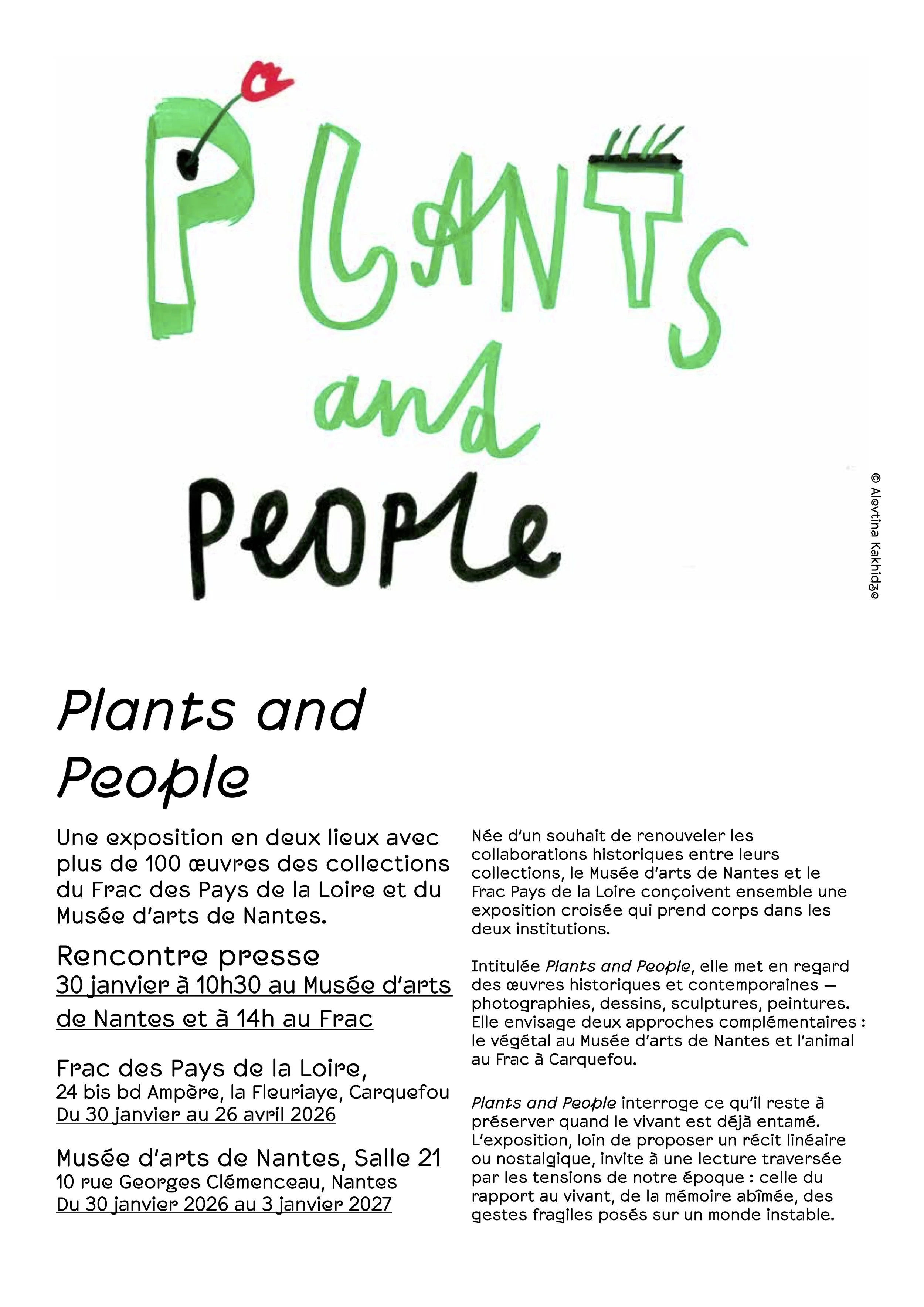      

 
    "Plants &amp; People, Frac des Pays de la Loire and Musée d'Arts de Nantes"   I’m pleased to announce that my painting:&nbsp;“ LION HEARTED CEDER FOREST - The Clearing , from the series  Geometry of life”  (2019) is currently showing  at