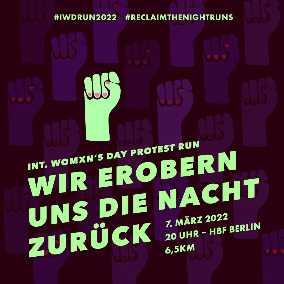 7. MÄRZ: IWD PROTEST RUN 