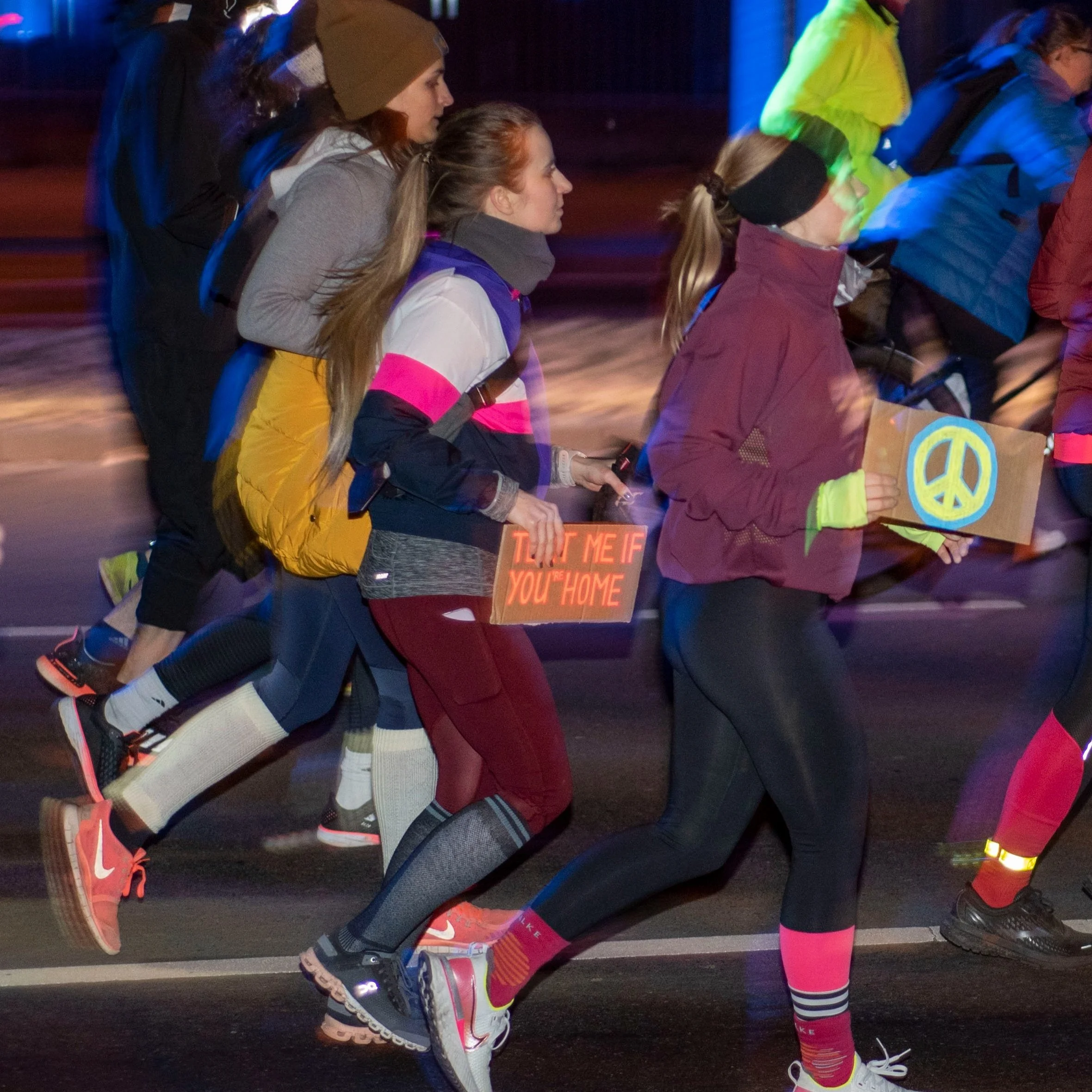 IWD PROTEST RUN: RECLAIM THE NIGHT RUNS