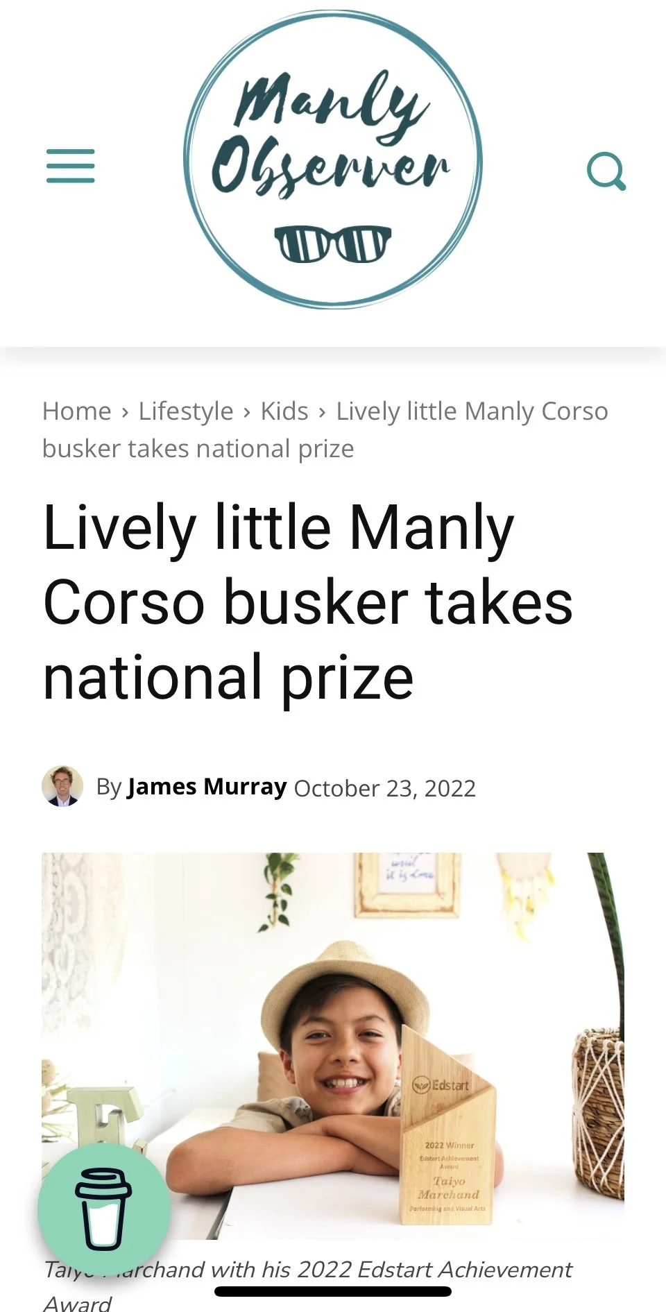 Manly Observer Article