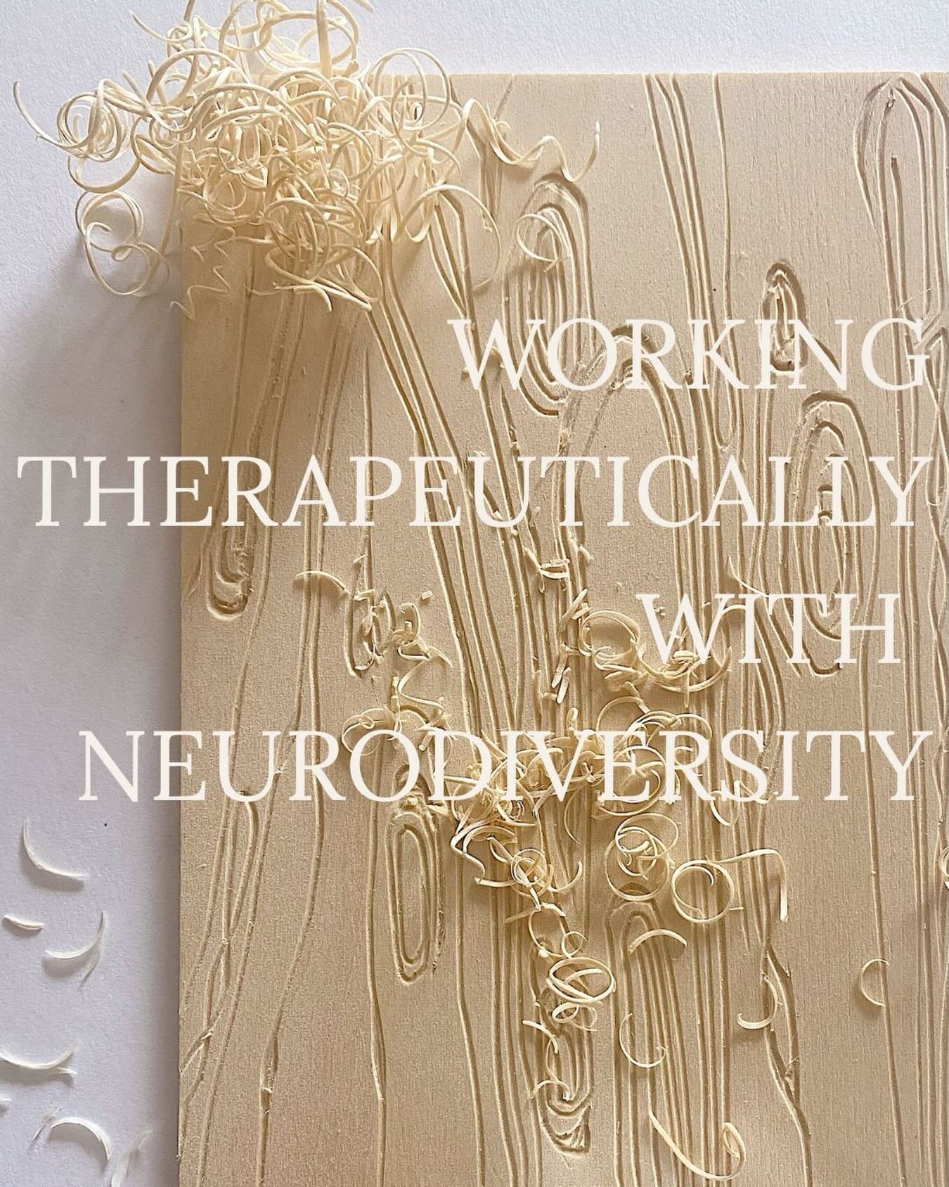 The artwork pictured is a process artwork, which I created in response to my participation in a multi-disciplinary team which works to provide mental health services to children and young people who are neurodiverse and found themselves experiencing 