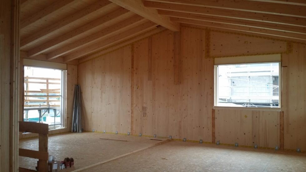 Cantiere in X-lam