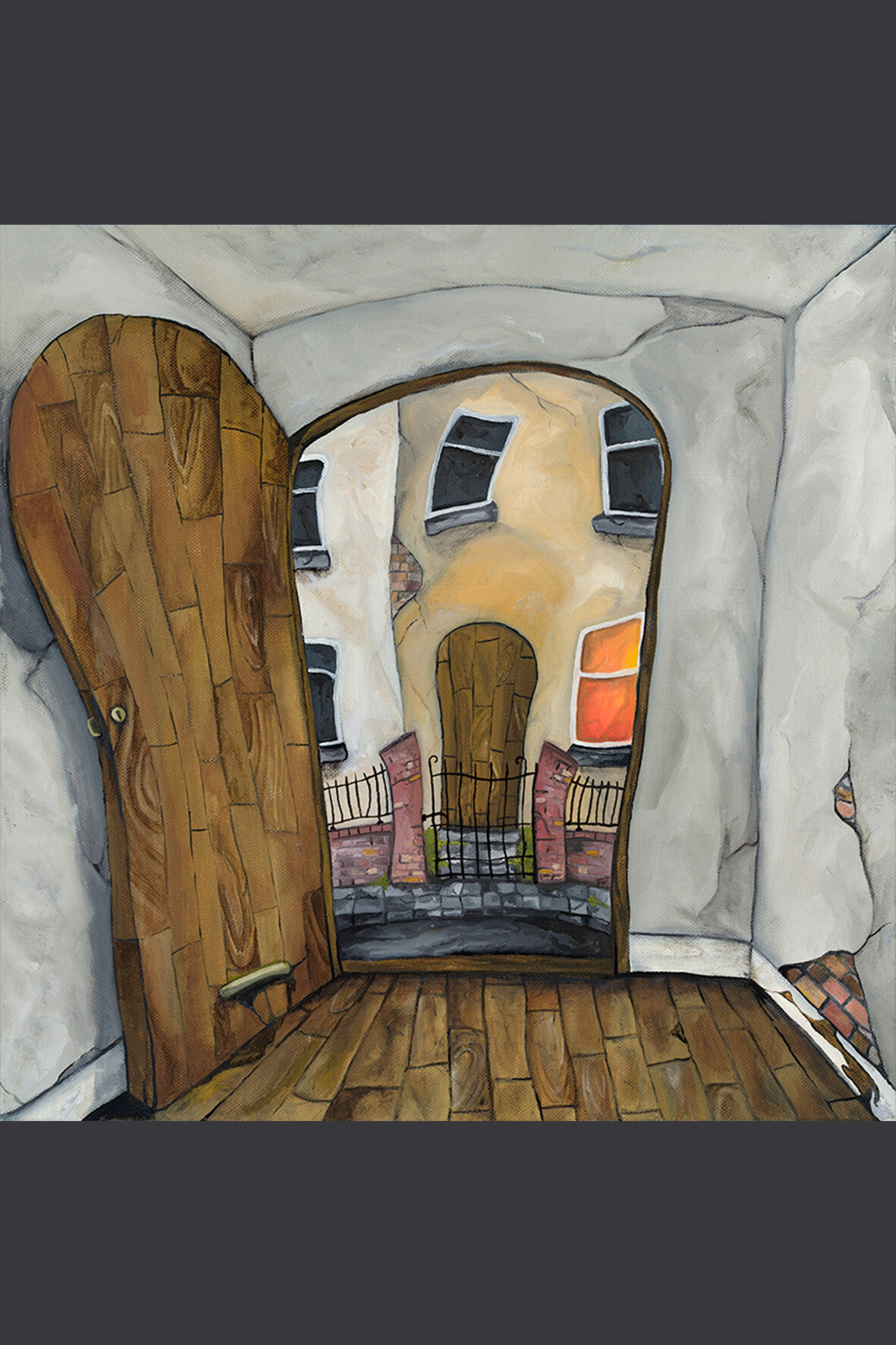 In a Fiercely Mourning House