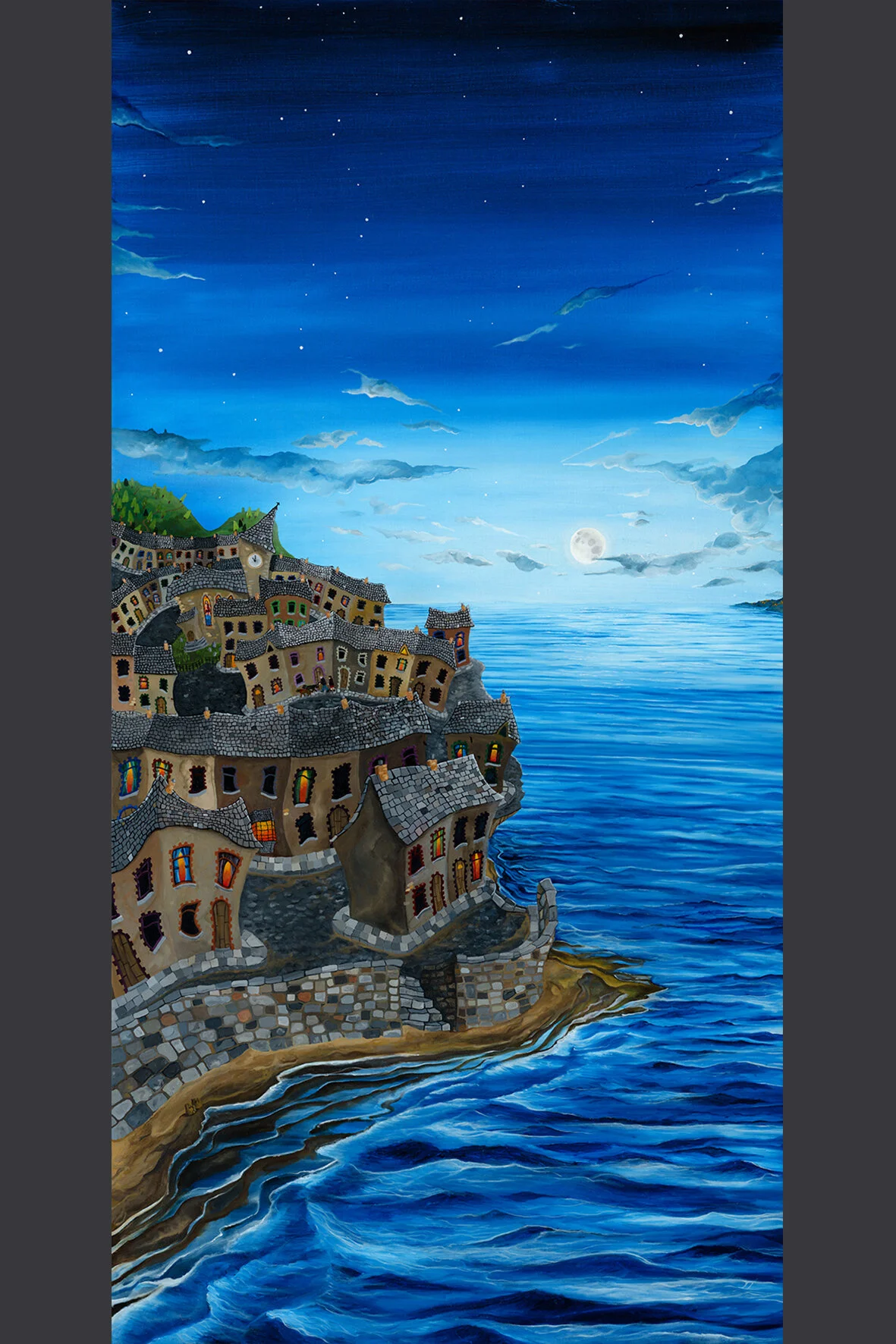 Once Stirring Waves Serene