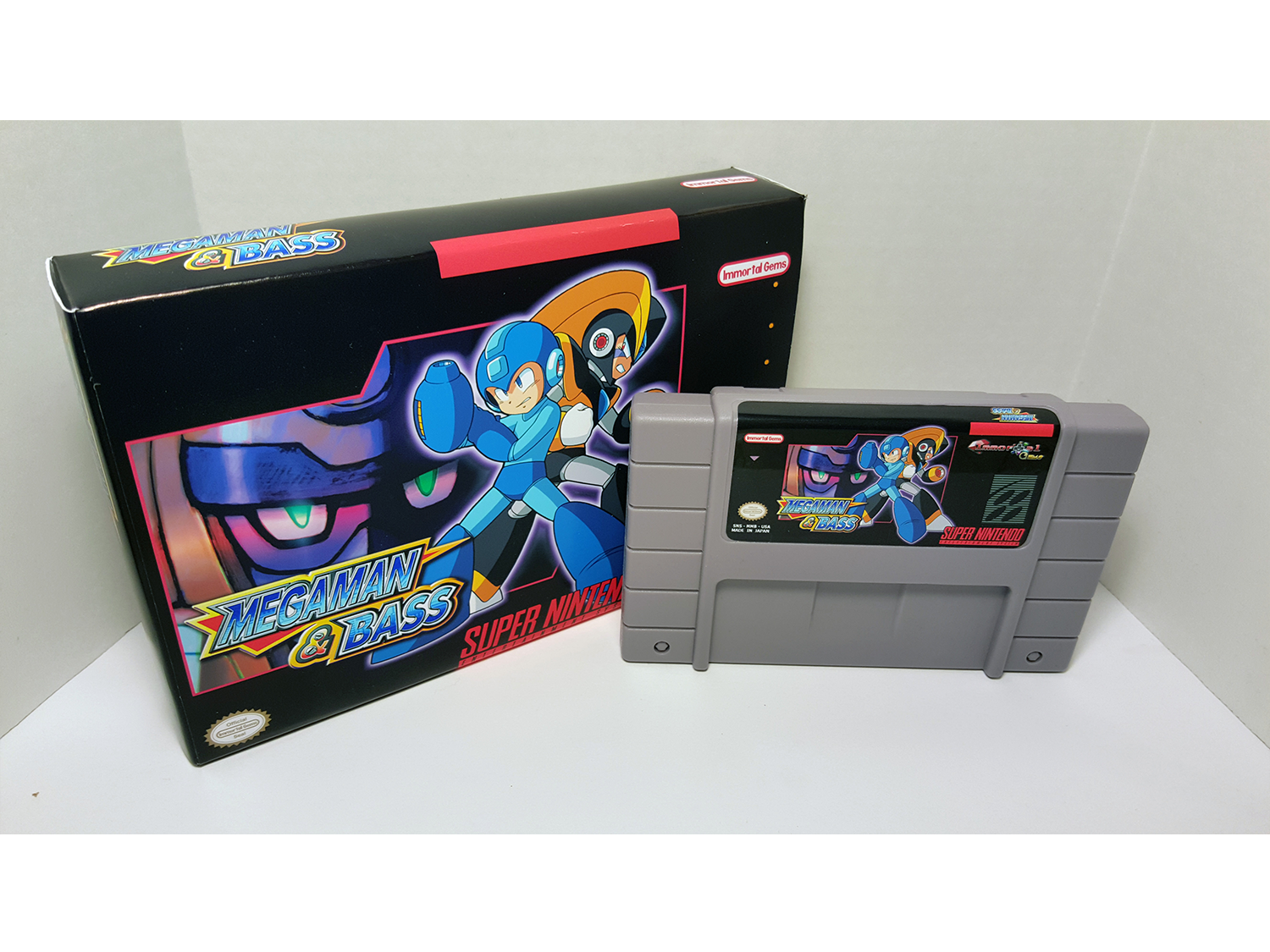 Mega Man and Bass - English SNES Reproduction Translation Rockman Forte —  Immortal Gems