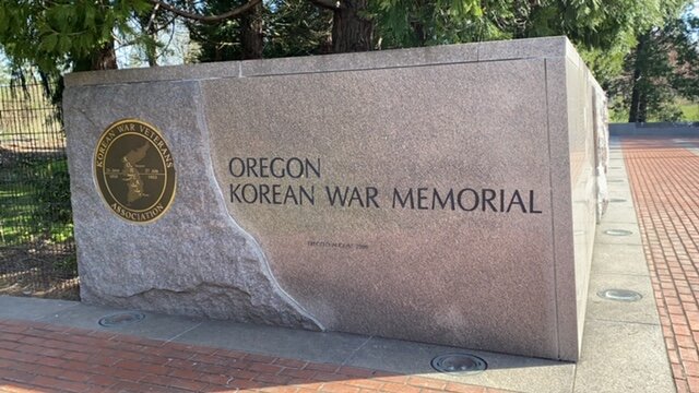 West Entrance to the Korean War Memorial