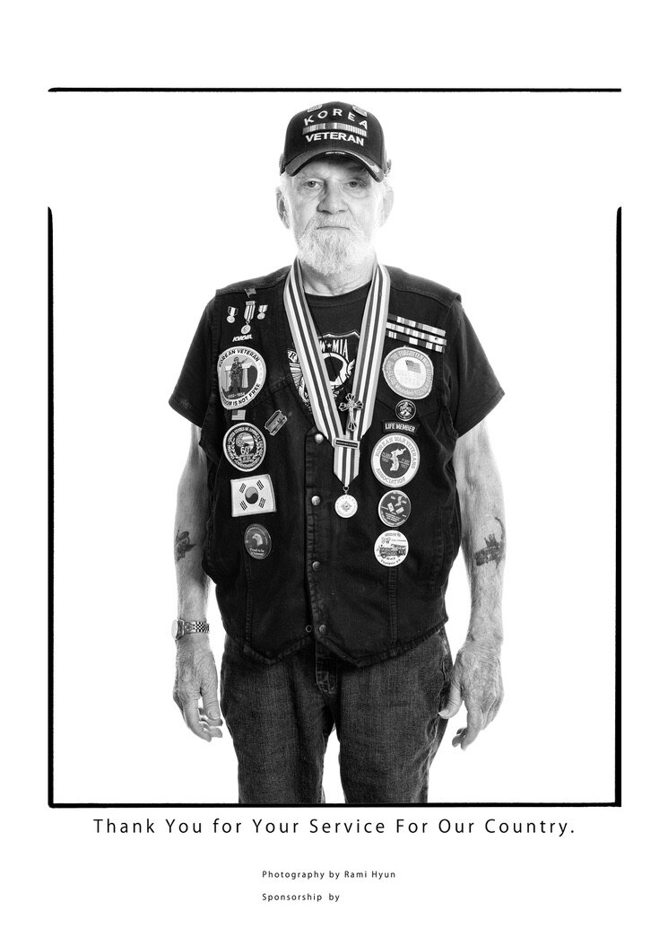  Bobby Dee Worden, a Korean War veteran and member of the KWVA / Richard L. Quatier Chapter in Vancouver, WA. 