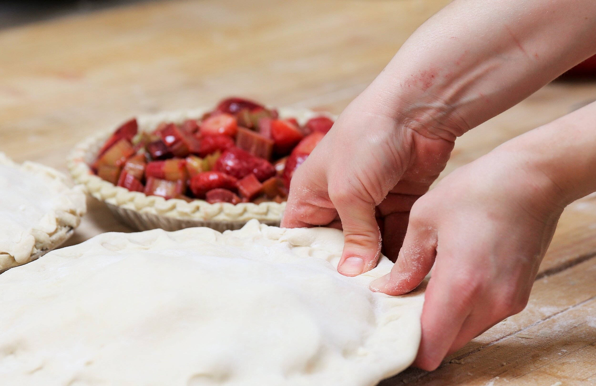 strawb rhub pie making.JPG