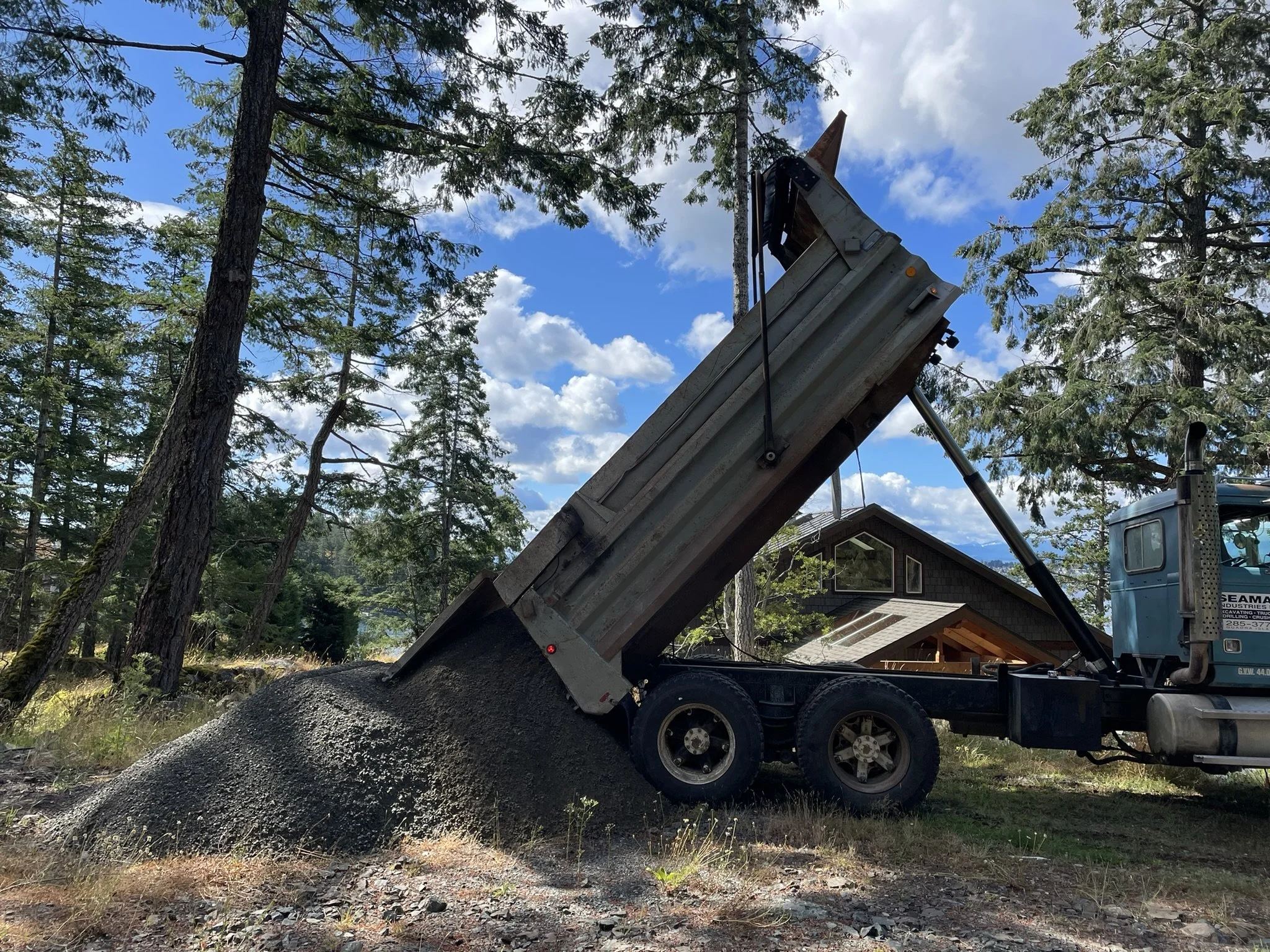 Quadra island gravel