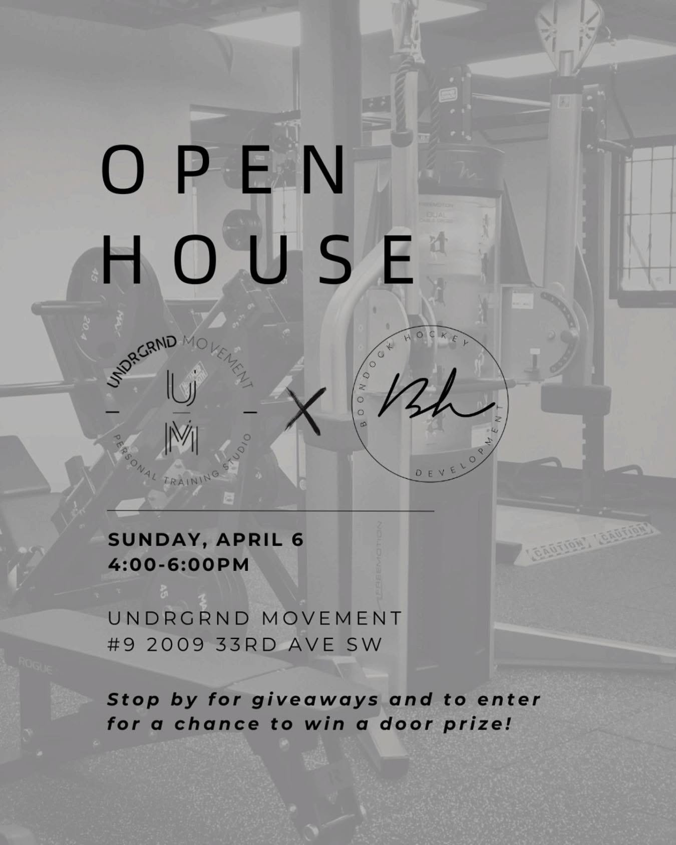 We are hosting an open house for any hockey players looking to take their off ice training to another level! We have partnered @boondockhockey who will be providing on ice sessions over spring and summer!

Swing by and check out the gym space and mee