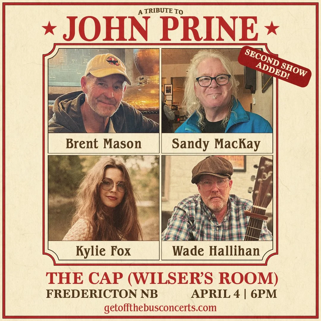 A Tribute To John Prine presented by Get Off The Bus Concerts - Evening Show