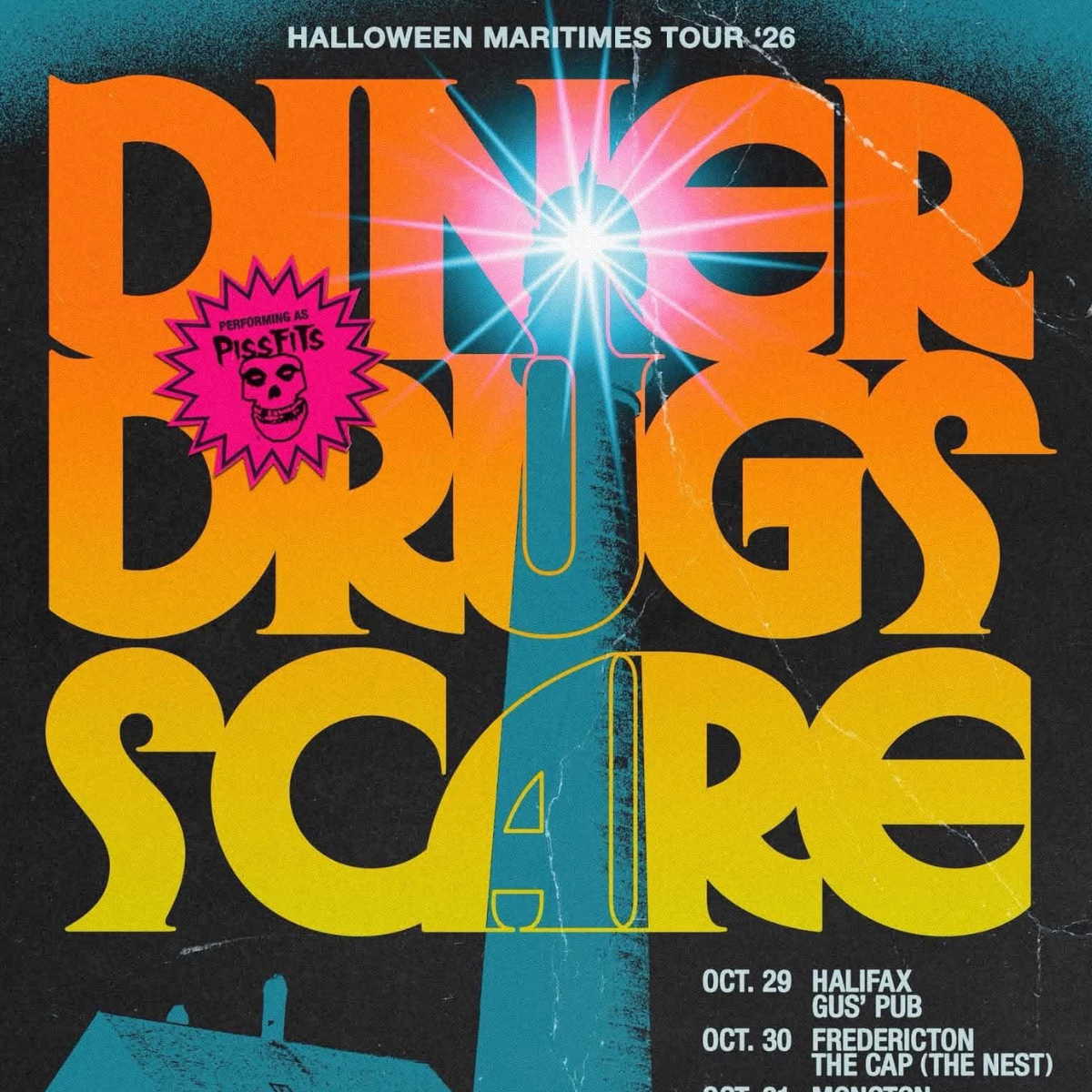 EMO Night + Diner Drugs does Piss Fits &amp; Scare and Rubberneck does Scott Pilgrim