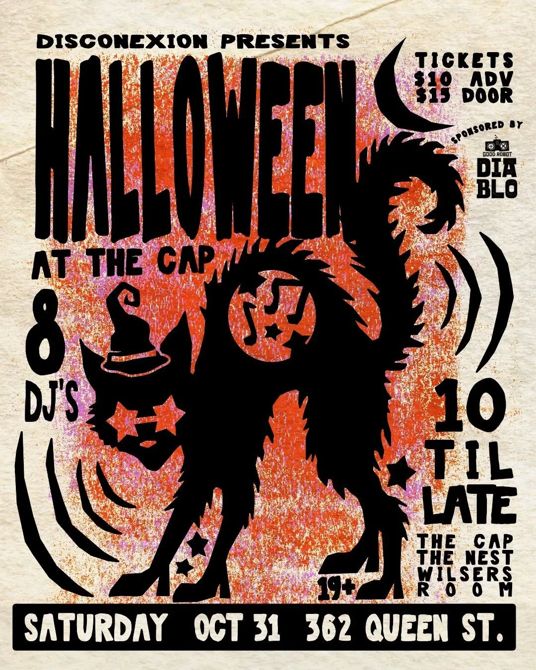 Disconexion Presents- Halloween Night At The Cap