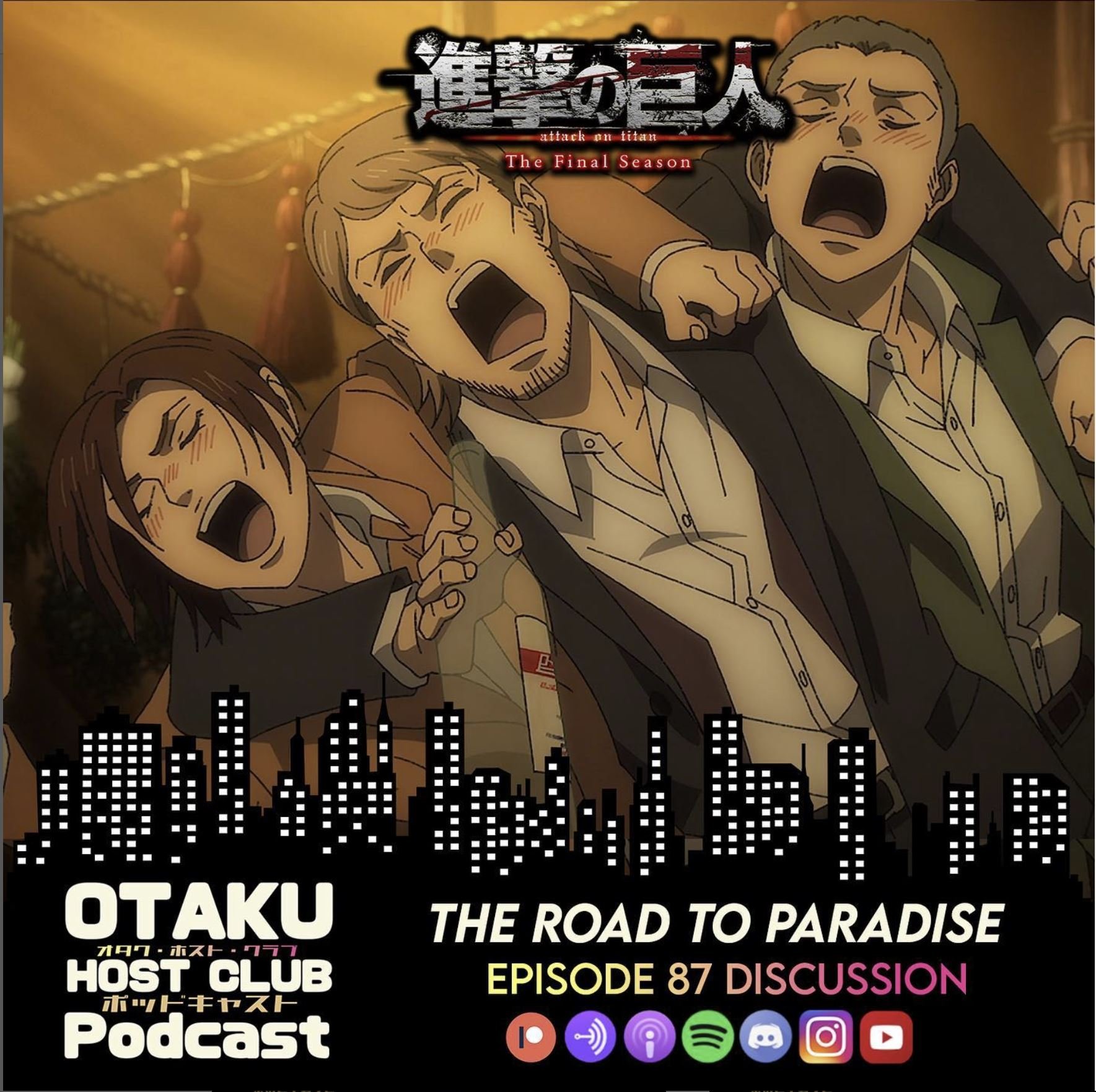 81. Attack On Titan: The Road to Paradise - E87