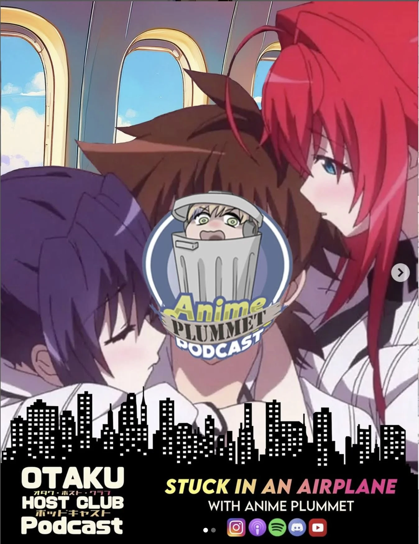 175. Stuck on a Plane w/ Anime Plummet