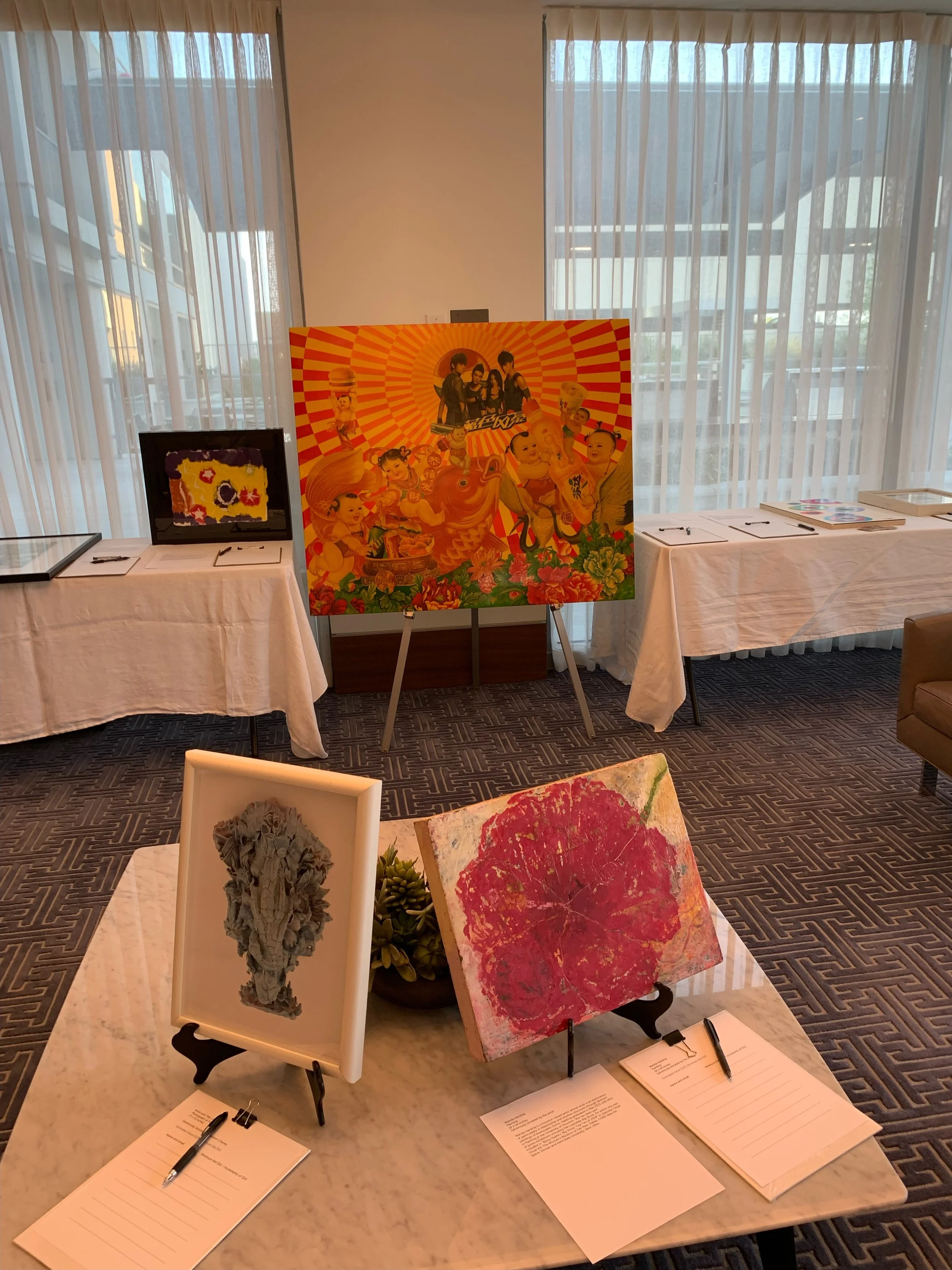 Art at Art Auction donated by Jereann Chaney and Wanda Harding.jpg