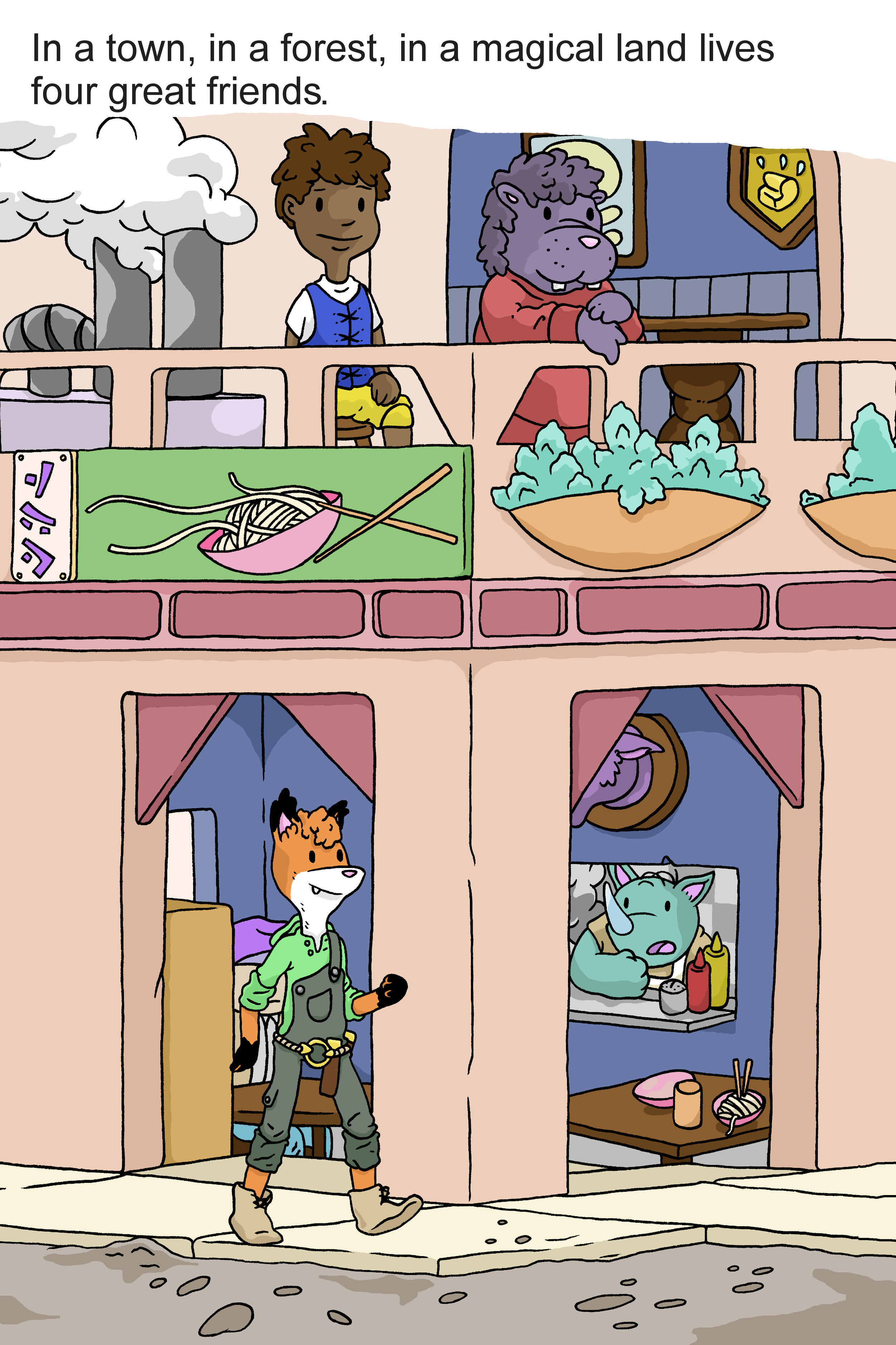 Freyas Friends Adventure Book- Golden Peaches- page 1.jpeg