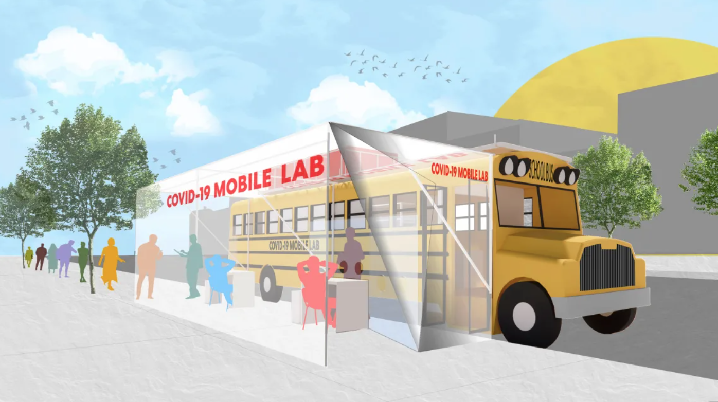 Out of use school buses could be used for mobile COVID-19 testing labs