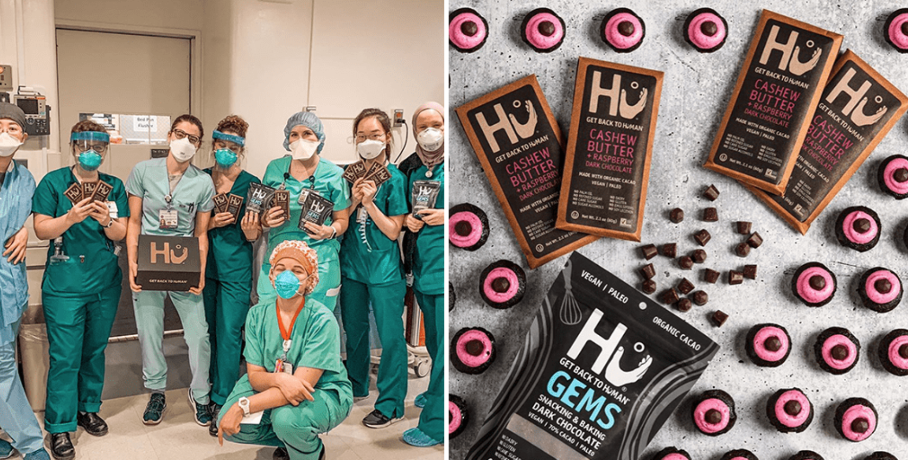 Hu Kitchen and FIGS team up to donate 30,000 scrubs to 100 hospitals
