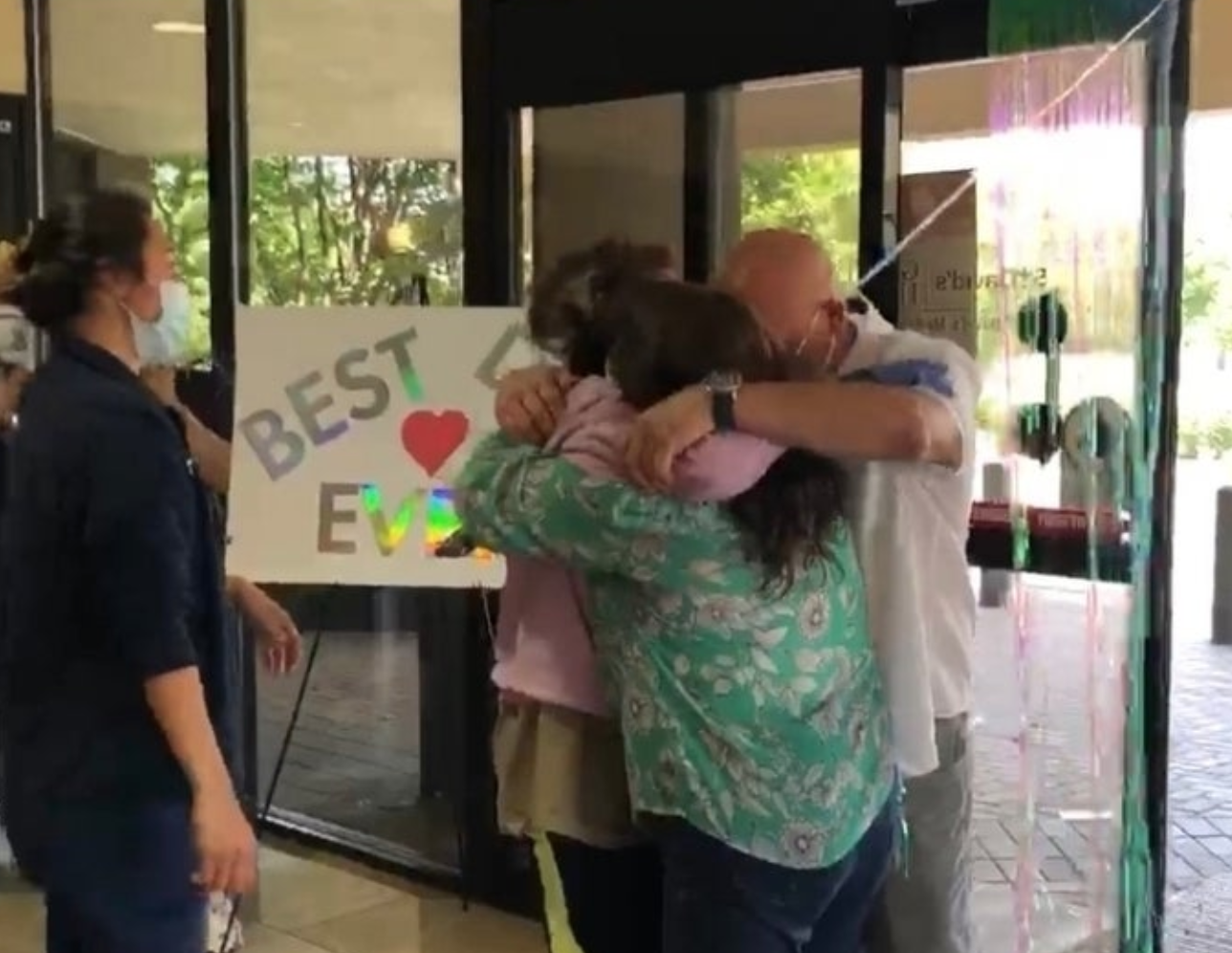 Texas mom overcomes coronavirus and reunites with family