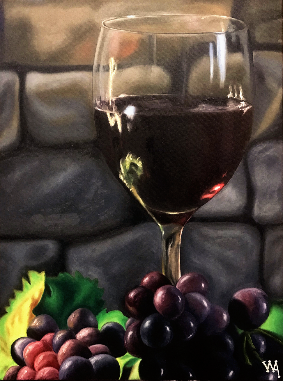 Glass of Wine
Sold
30x30in Canvas - Oil painting