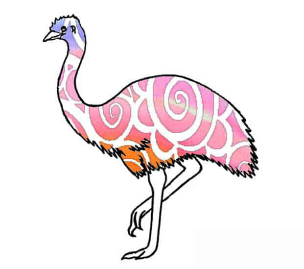 Emu-watercolor-drawing-pink-swirls.jpg
