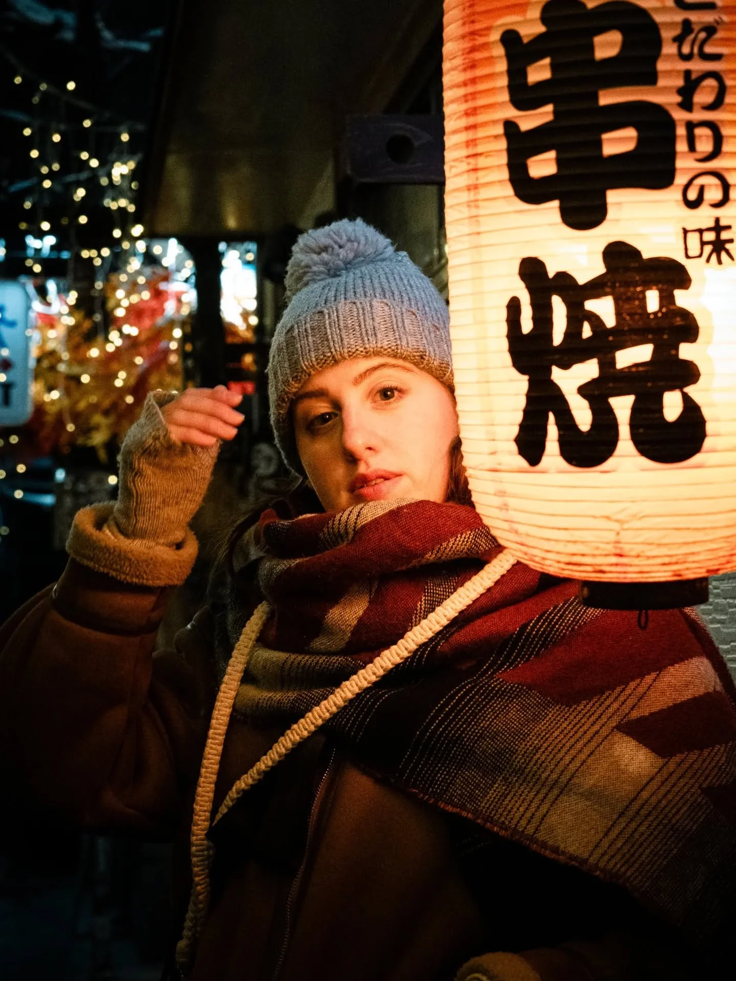 Tokyo nights in Omoide Yokocho, also known as Memory Lane 🏮 

This narrow alley is famous for its tiny yakitori stalls, smokey grills, and lantern lit atmosphere. It is often described as a place where you can experience "old Tokyo".
It's 