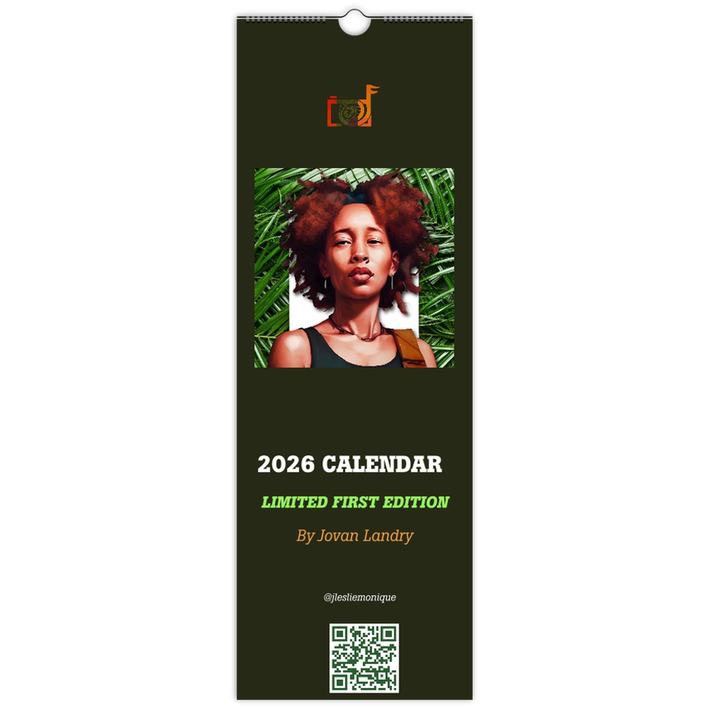 Jovan Landry Limited First Edition Wall Calendars 2026 (USA & CA)
