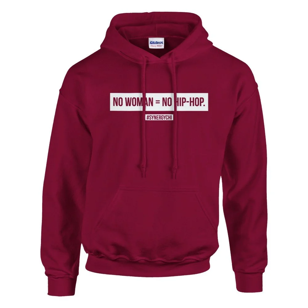 No Woman = No Hip-Hop | Classic Unisex Pullover Hoodie