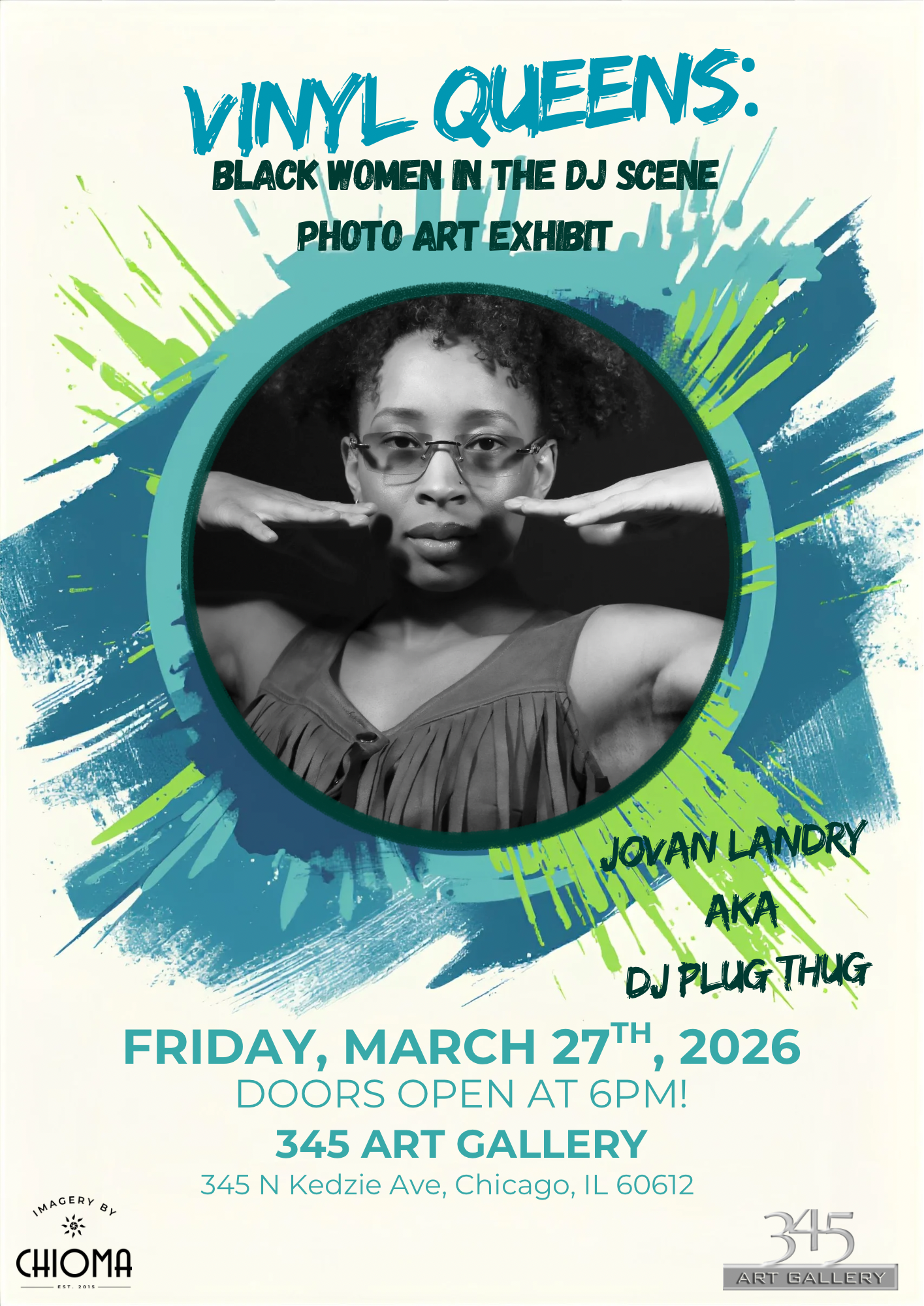 Vinyl Queens! Black Women in the DJ Scene Art Exhibit