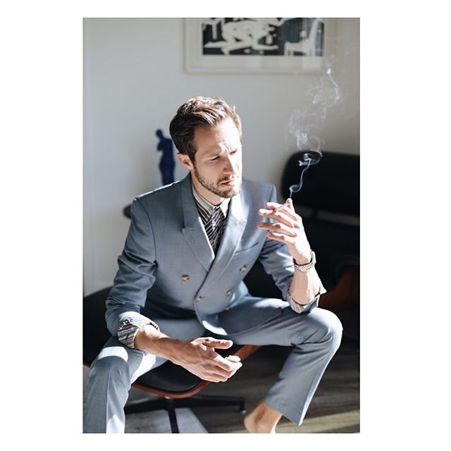 Almost time to go back to work - suit up - last one i PROMISE - Stay home - Stay safe - Stay creative - shot by @brefunefilleofficial 6 feet away with mask and gloves and only pieces found in my dressing room #staysafestaycreative #styledbyphilippeut