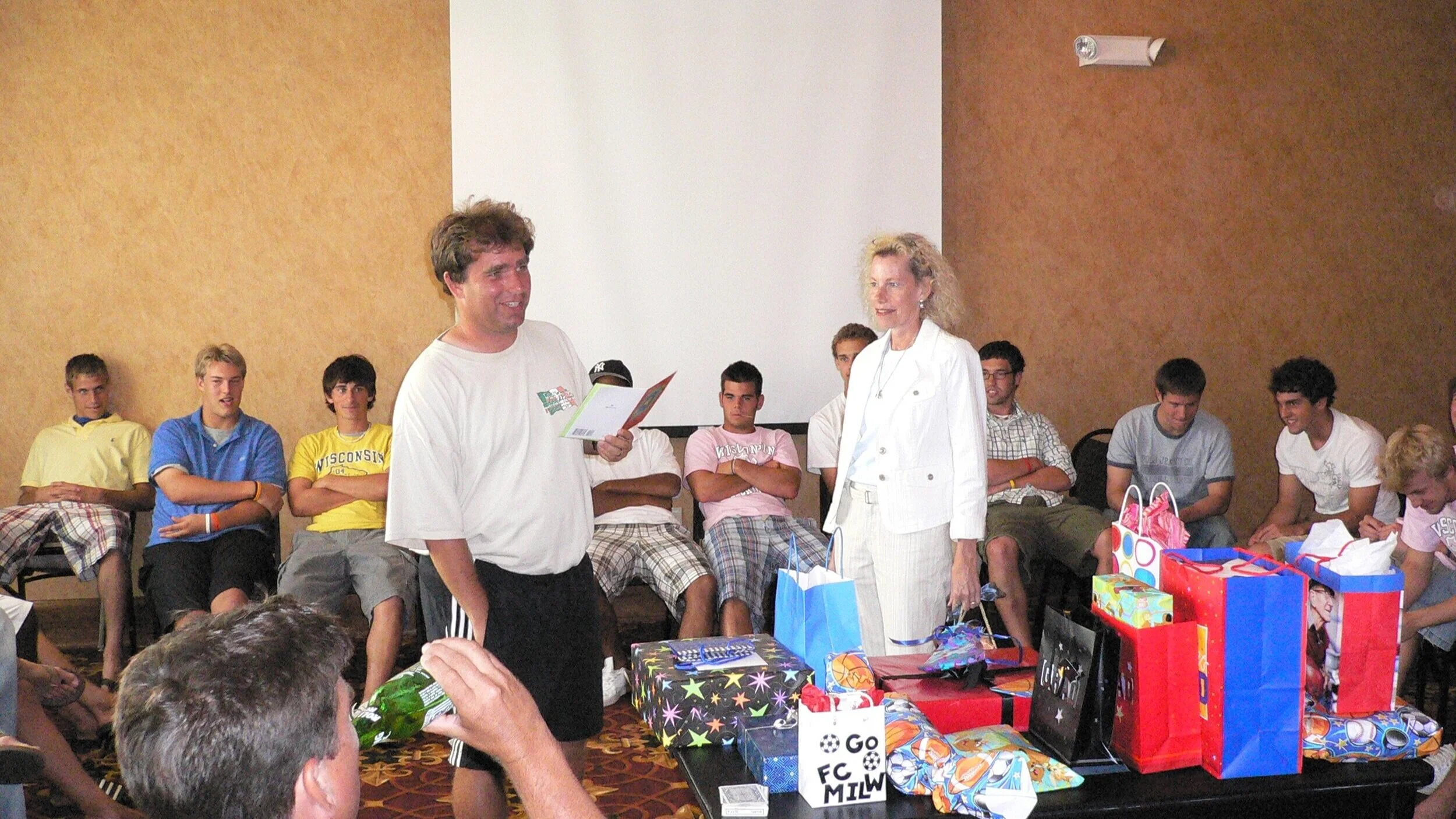 The Parents Turn to Speak