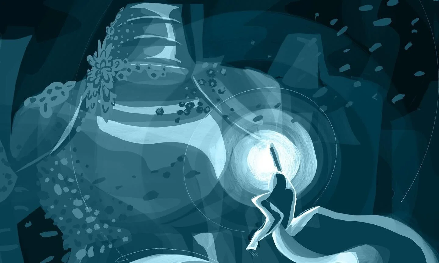 Here are some thumbnails I&rsquo;ve never worked up&mdash;should I work on one of these next? 
.
#art #digitalart #illustration #fantasyart