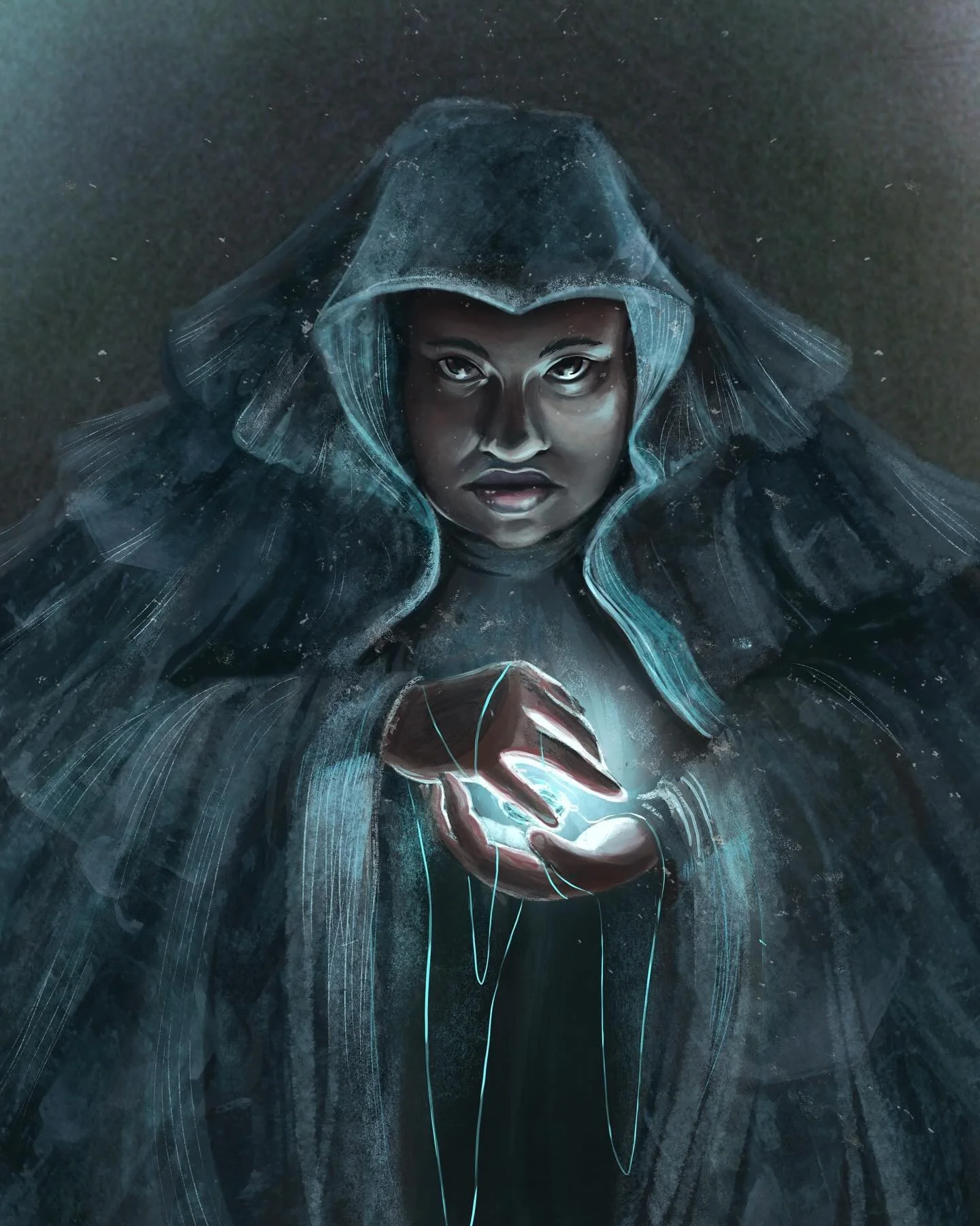 Tombs of Atuan, for @papercrake &lsquo;s class with @smarterartschool 
This one is my personal favorite of the Earthsea books and I really wanted to capture the magic and isolation of the tombs. 
#art #digitalart #illustration #bookillustration #tomb